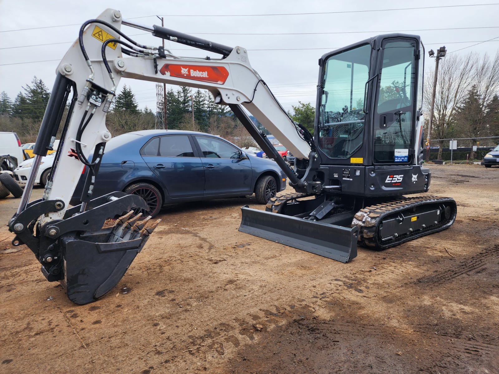 2023 Bobcat E35 R2-Series Mini Excavator Compact Excavator