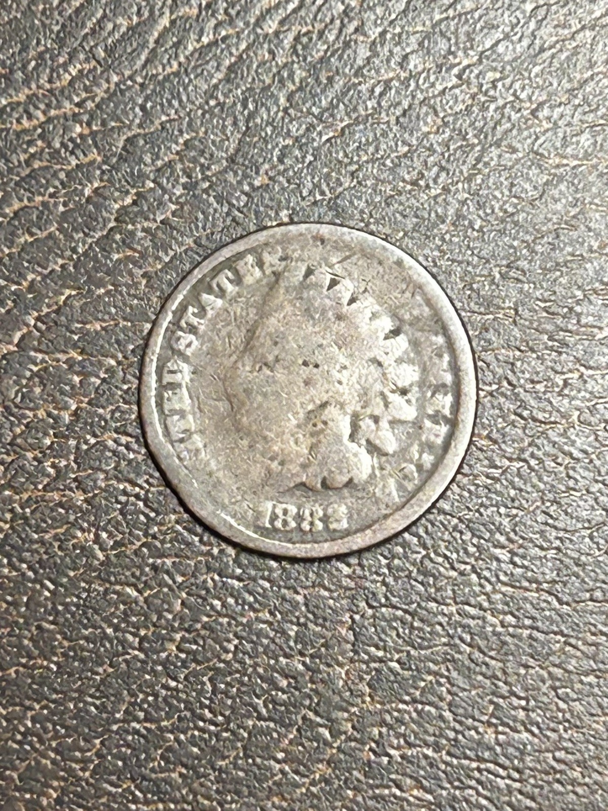 1882 Indian Head Cent Good Condition Exact Coin Pictured Free Shipping #B120