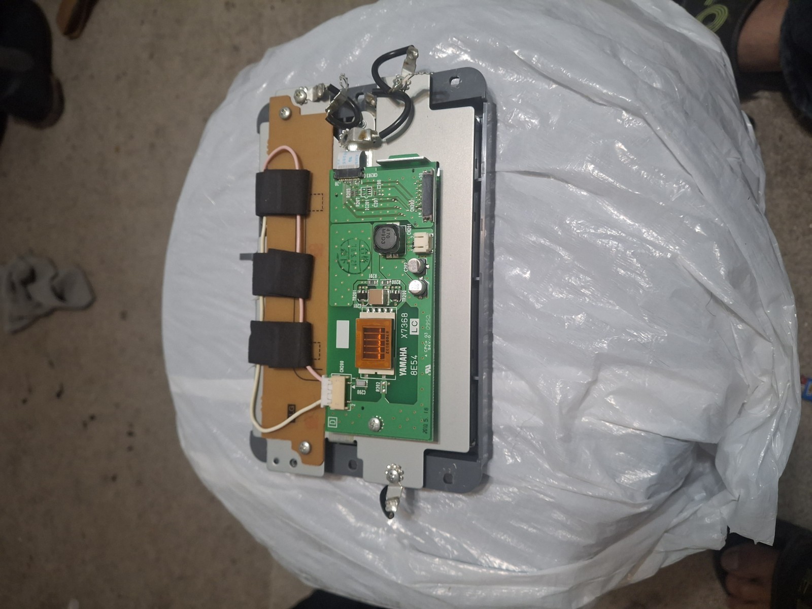 Yamaha Xs6 full screen working correctly