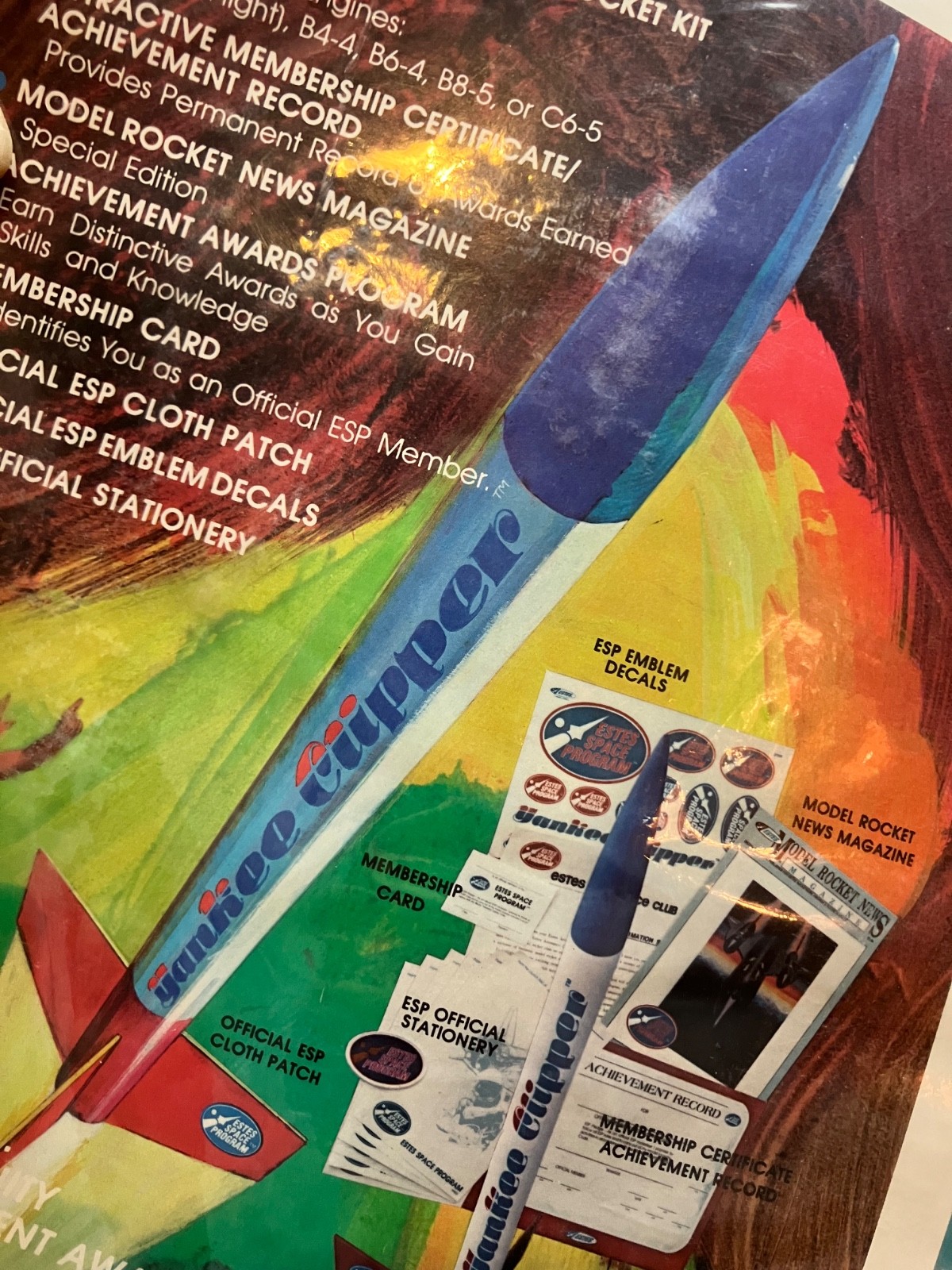 Extremely Rare Estes Space Program Membership Kit #1443 - Sealed
