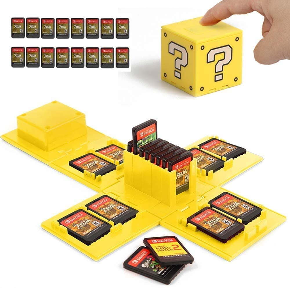 Game Card Case for Nintendo Switch Game Holder Card Container with 16 Slots