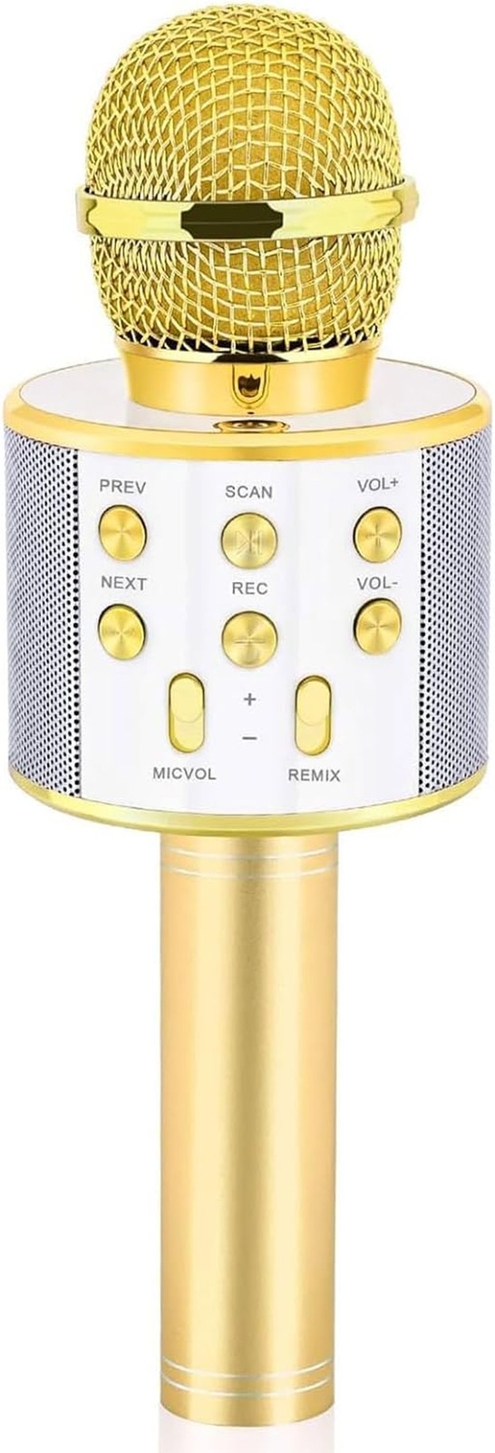Gifts for 4 5 6 7 8 9 10 11 12 Year Old Girls, Handheld Karaoke Microphone for K