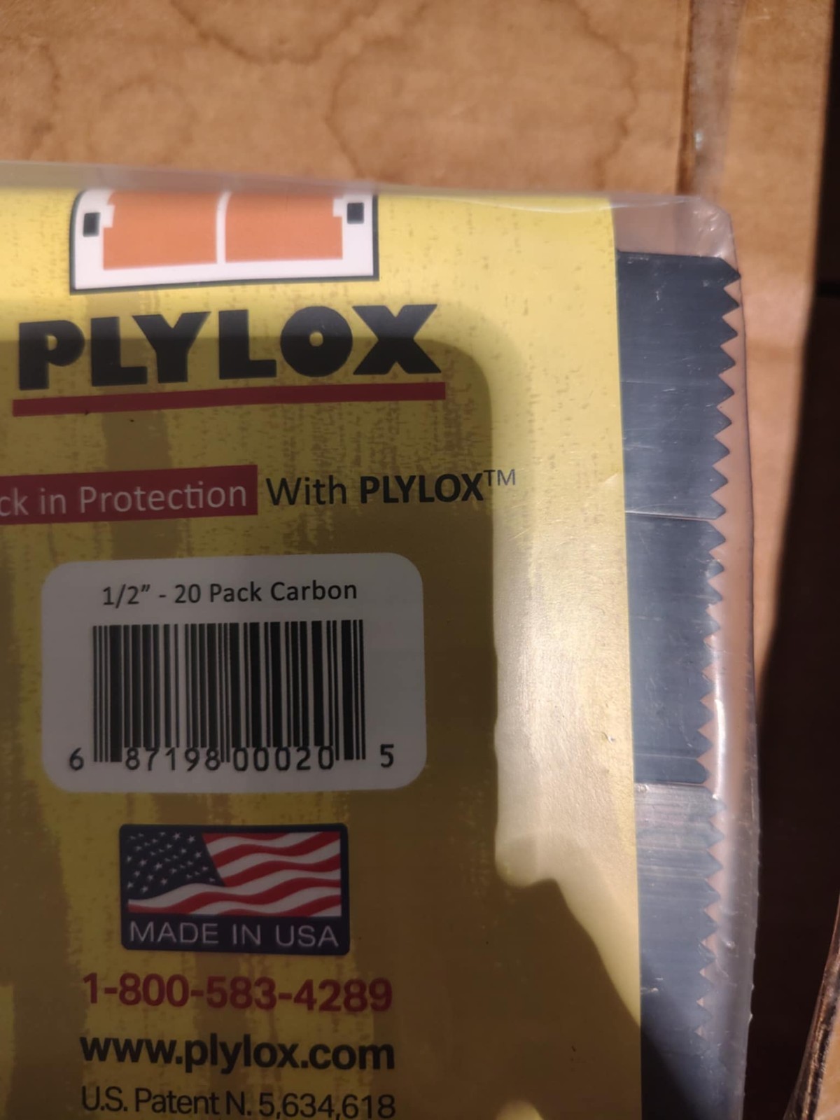 Lot of 5 PLYLOX 1/2" Carbon Steel Window Clips 20 Pack (100 Total) Brand New!!!