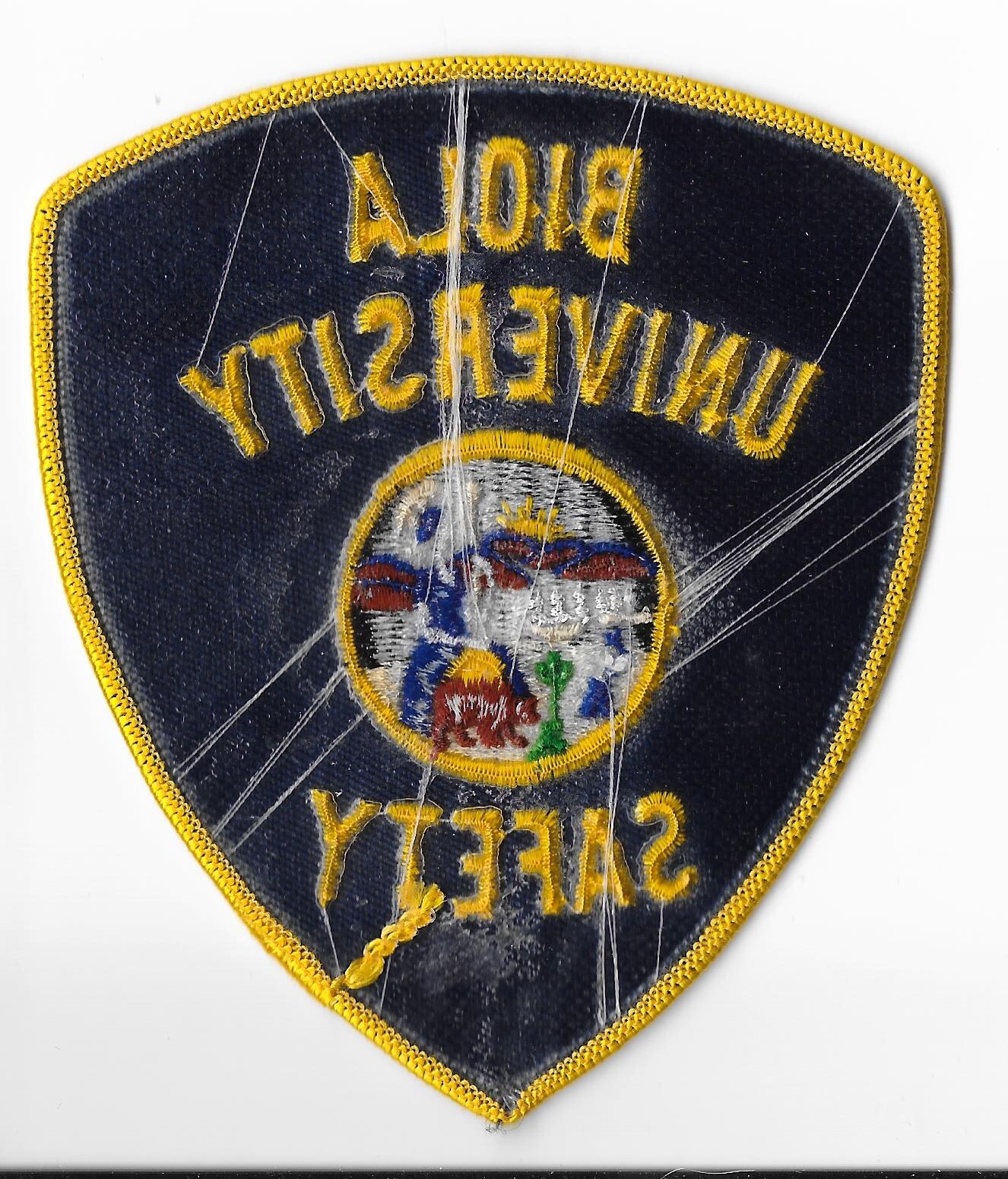 Biola University Safety, California Shoulder Patch V1