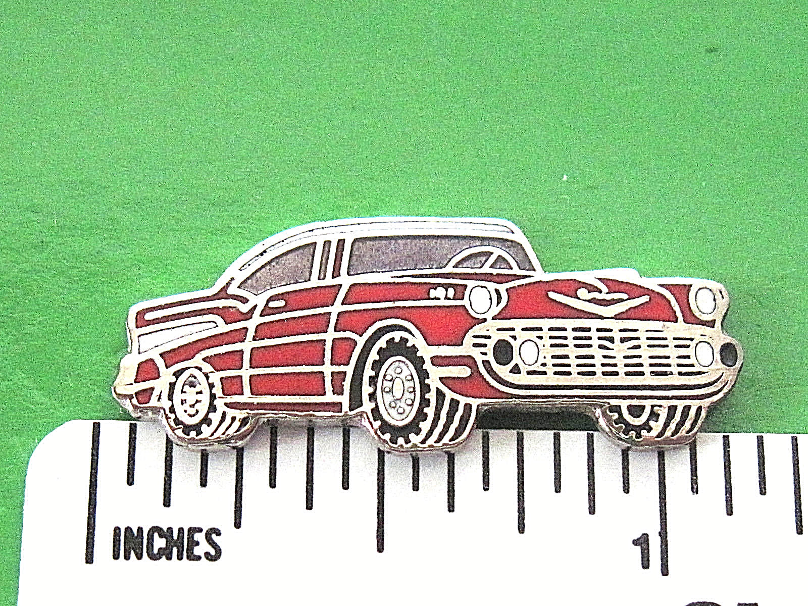 57 1957 Chevrolet - hat pin , tie tac , lapel pin , hatpin GIFT BOXED cl