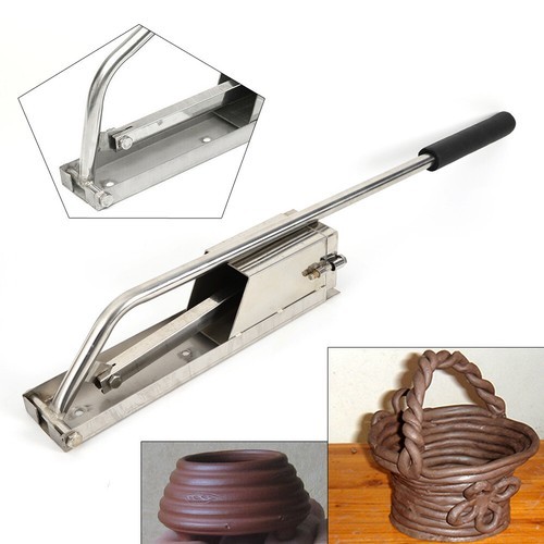 Extruder For Pottery Clay Ceramics Pottery Tool Clay Extruder Stainless Steel