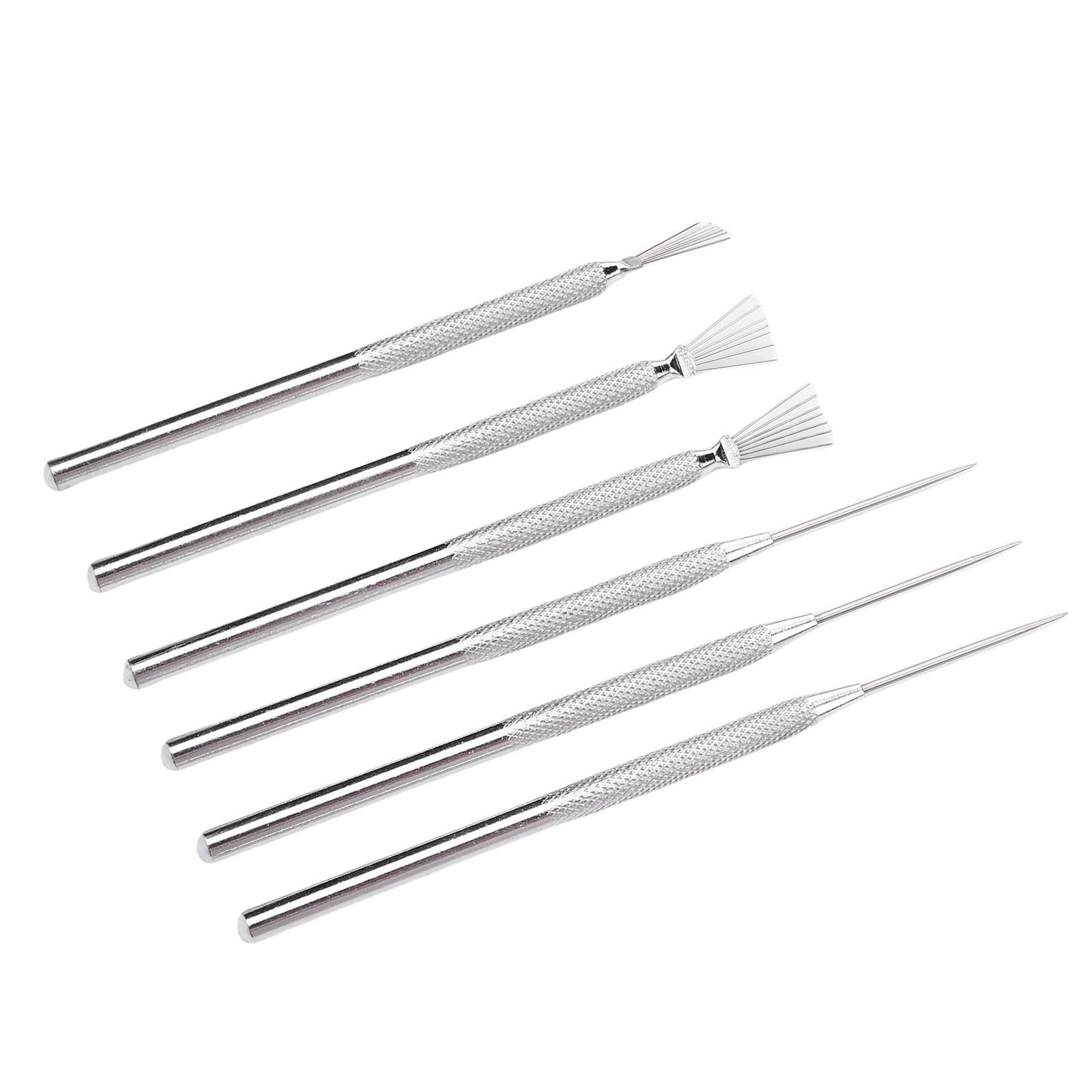 Complete Clay Needle Tools Set For Pottery - Ergonomic Handles Included