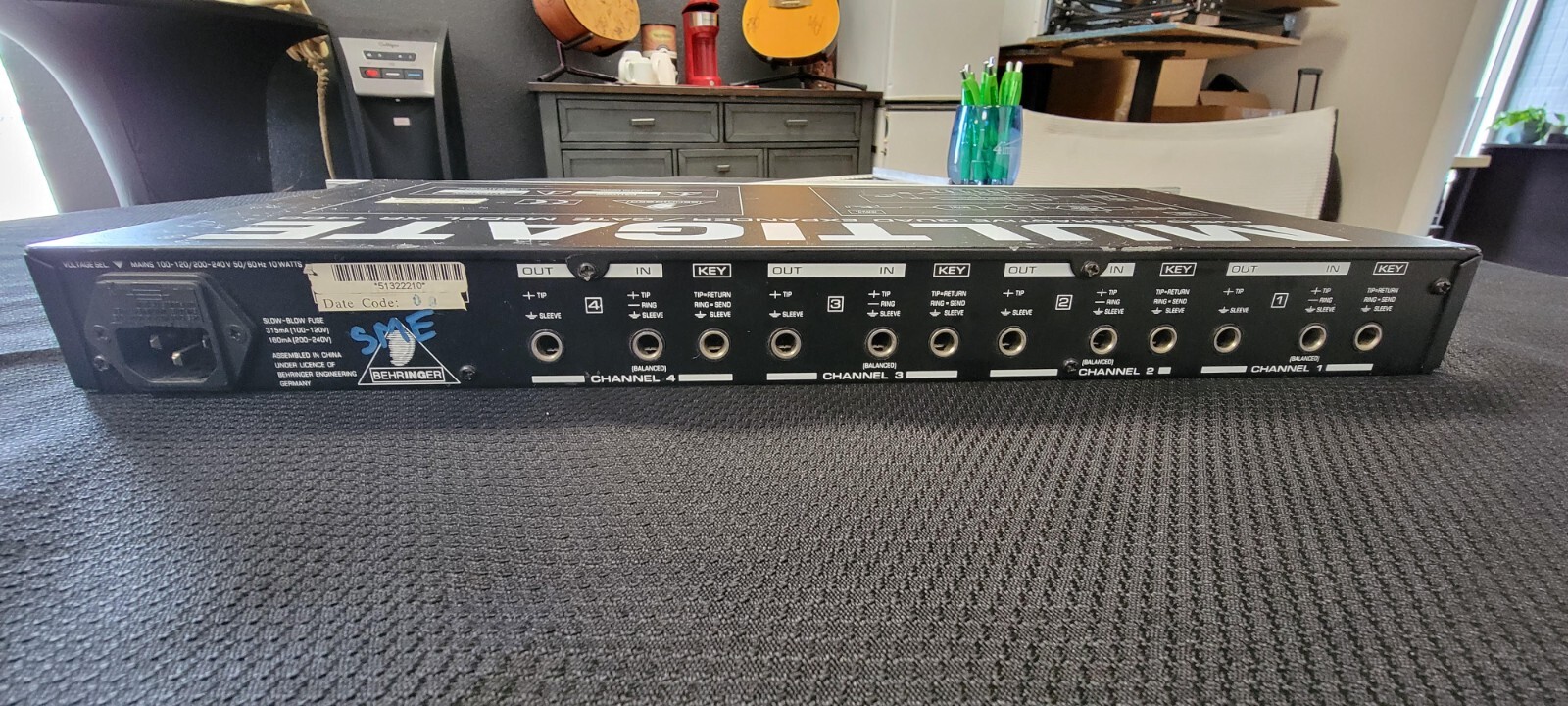 Behringer Multigate XR-1400 - 4 Channel Expander/Gate - Audio Interactive Quad