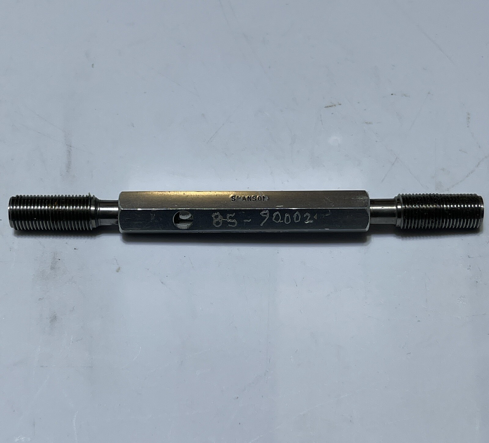 Swanson .4375-24 UNS-2A Set .4093 .4055 GO NO GO Threaded Gage