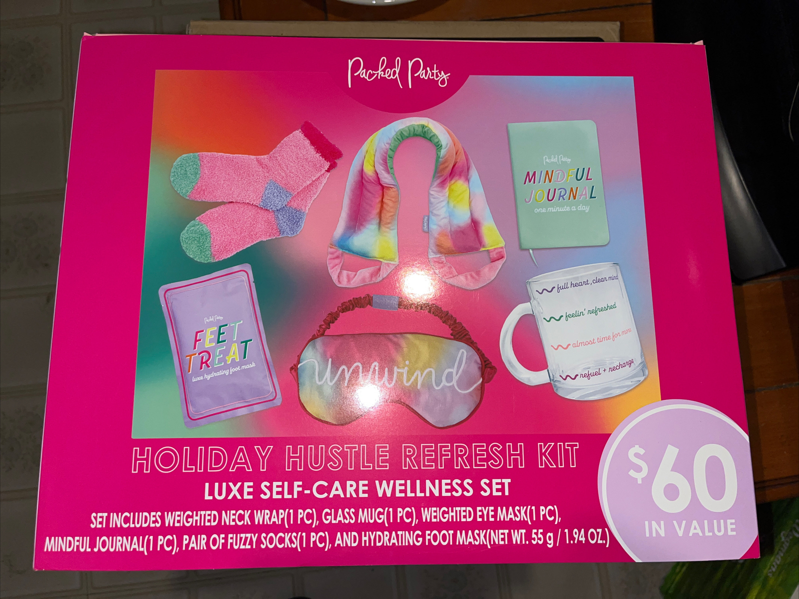 Packed Party holiday hustle refresh kit