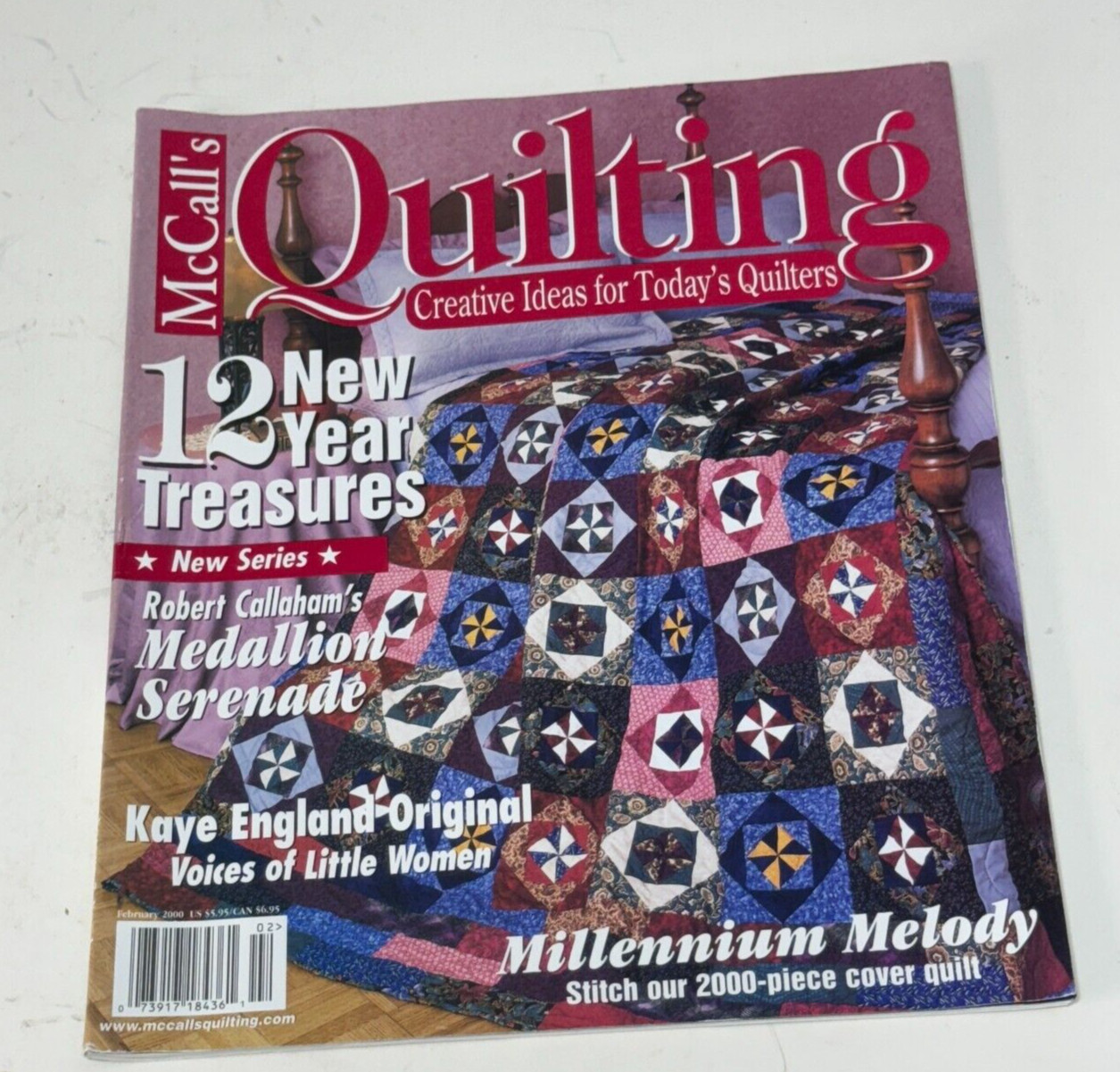 McCall's Quilting Creative Ideas for Today's Quilters February 2000-12 New Year