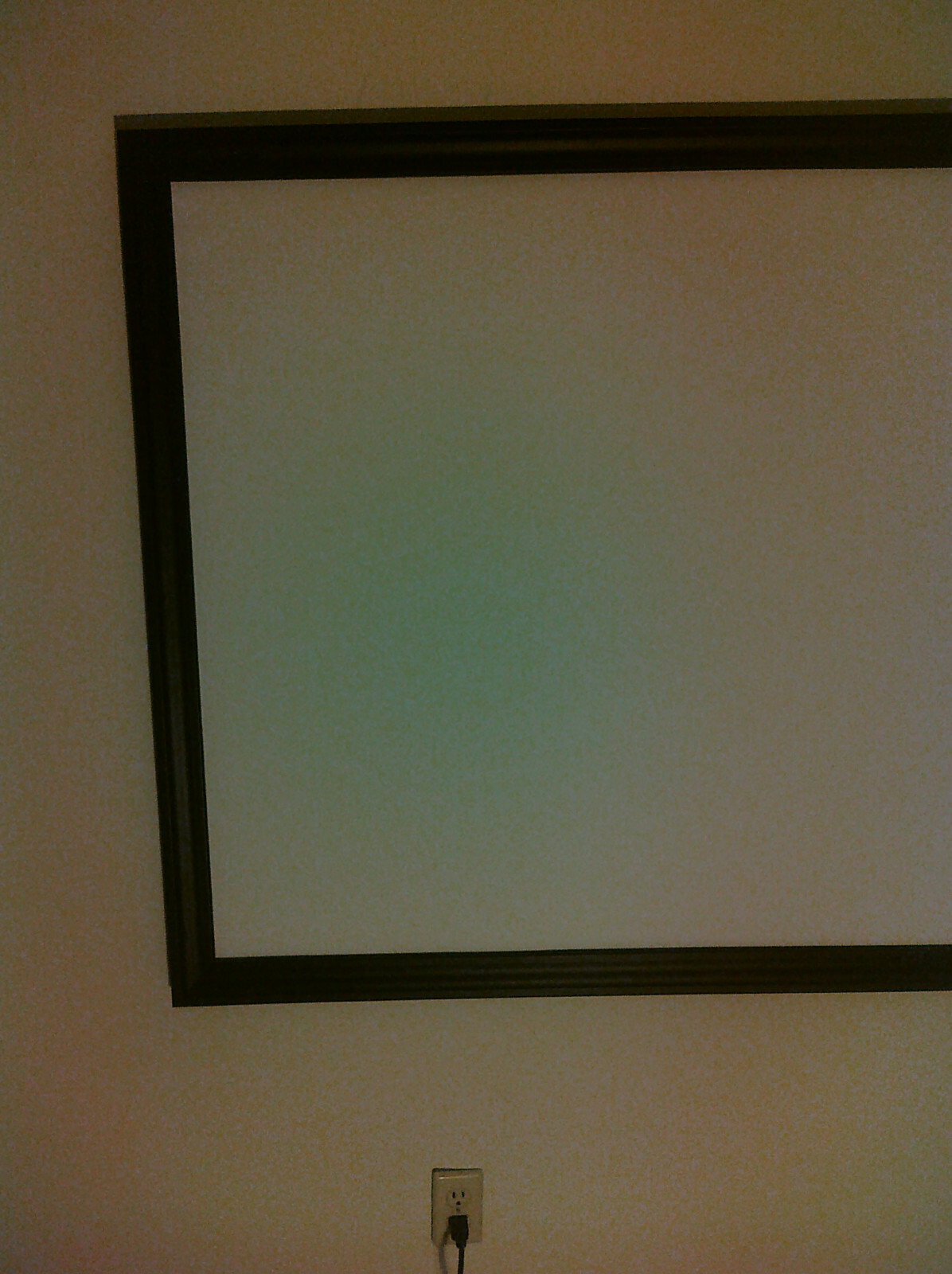 100" High Contrast Grey Projection Screen Material + Plans For DIY Fixed Frame!!