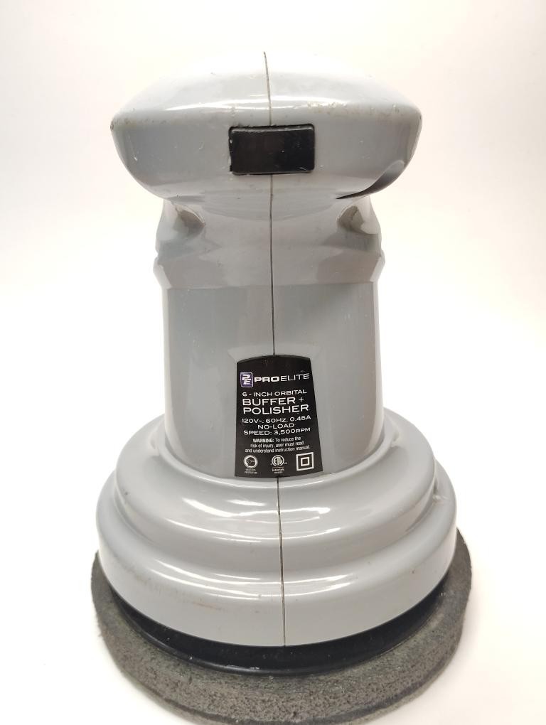 Pro Elite Orbital Buffer and Polisher 6-inch 3500 RPM 120V (SB1123240)