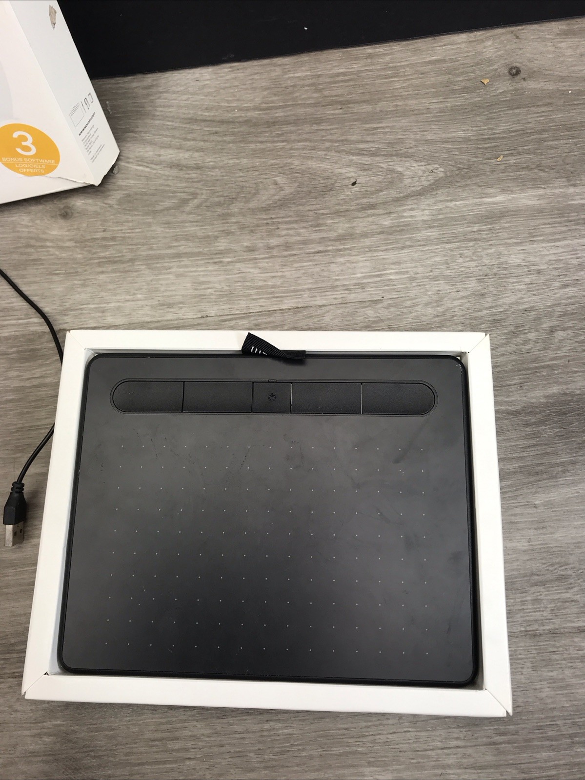 Wacom Intuos CTL-4100 Small Drawing Tablet - Black (TABLET ONLY- NO PEN)