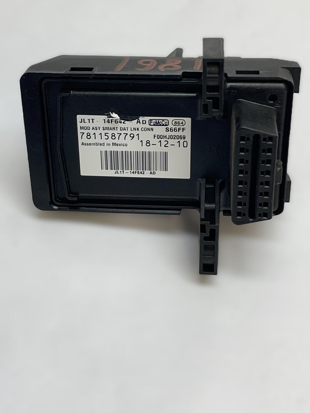 2019 LINCOLN NAVIGATOR SMART DATA LINK CONTROL MODULE OEM JL1T-14F642-AD