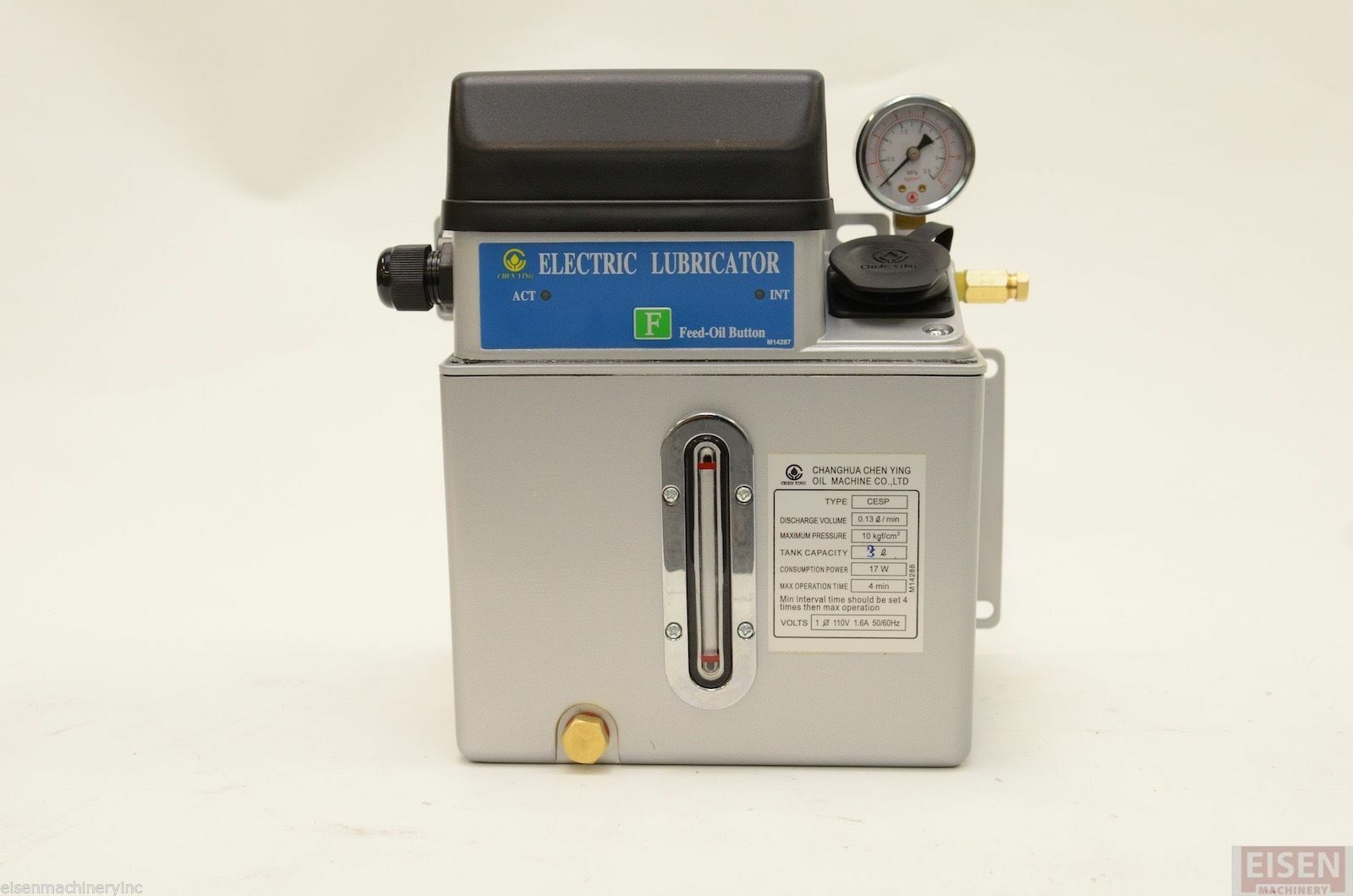 CESP Programmable Lubrication Unit with 2L Aluminum Tank 110V CESP-2L-110V
