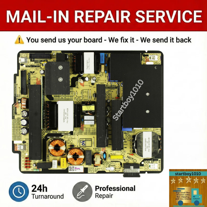 REPAIR SERVICE    Dead Set Samsung QN65S95BAFXZA Power Board BN44-01170A