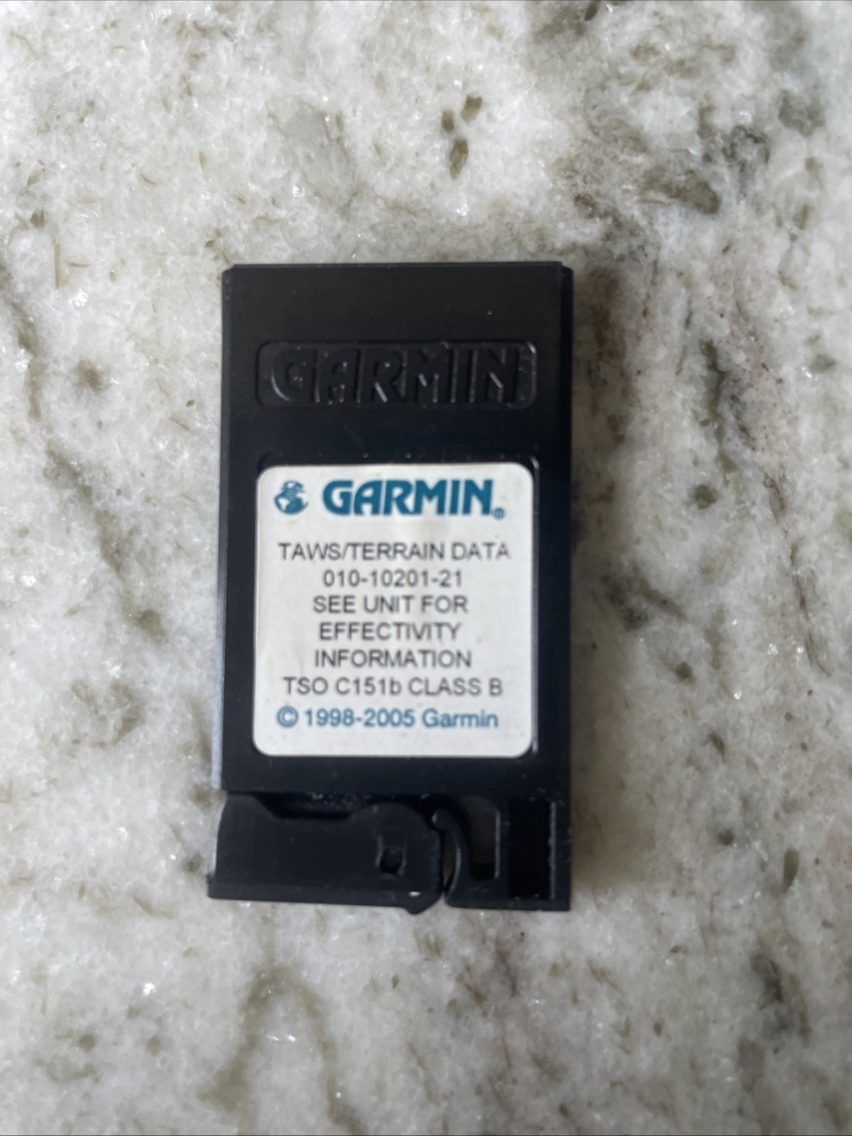 Garmin GNS 430W 530W TAWS Terrain Data Card PN: 010-10201-21
