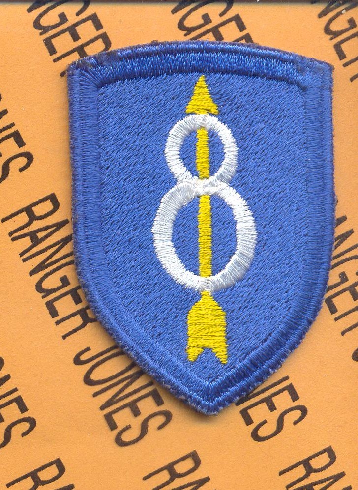 US Army 8th Infantry Division PATHFINDERS deployment made 2.75" patch c/e