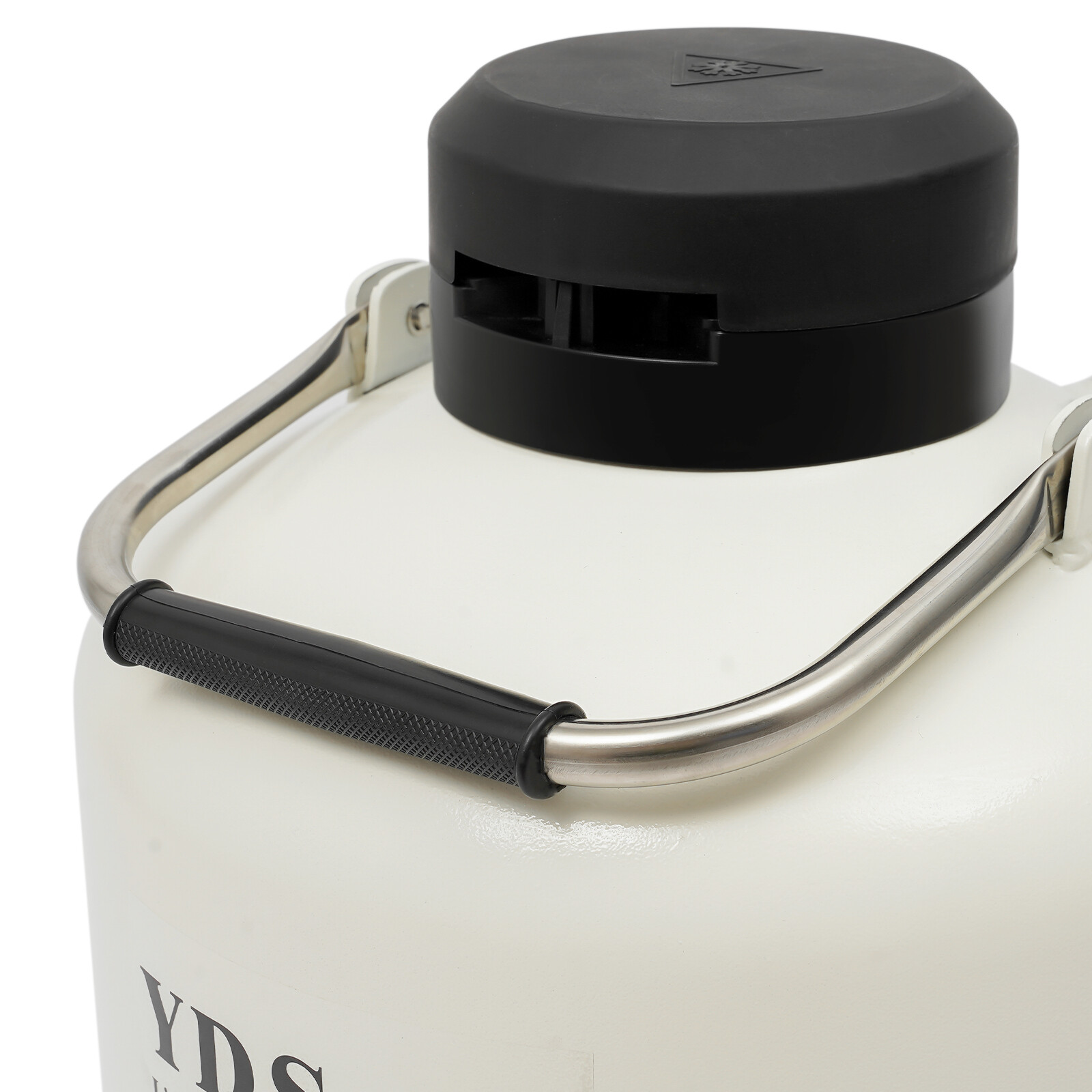 10L Liquid Nitrogen Tank, Cryogenic Container, 0.03Gal/Day Evaporation, Portable