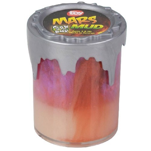 Glow In The Dark Mars Mud Slime Makes a great gift (Colors Vary)!