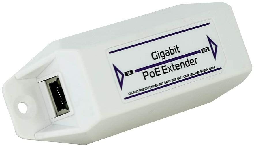 Single Port Gigabit POE+ Extender - 802.3af/at - POE-EX2001 (Indoor Gigabit PoE)