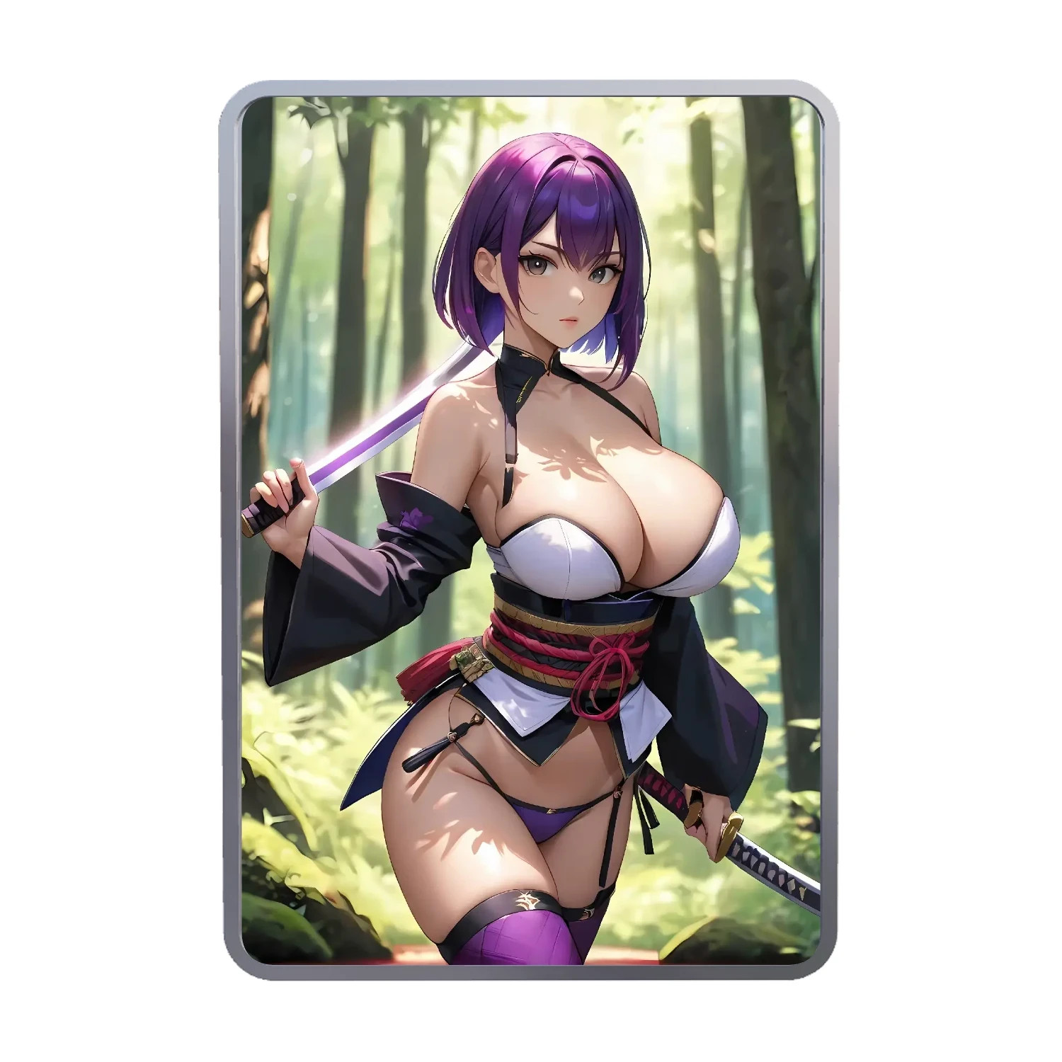 SEXY! 1 oz .999 Fine Silver Colorized Naughty Art Bar – Limited