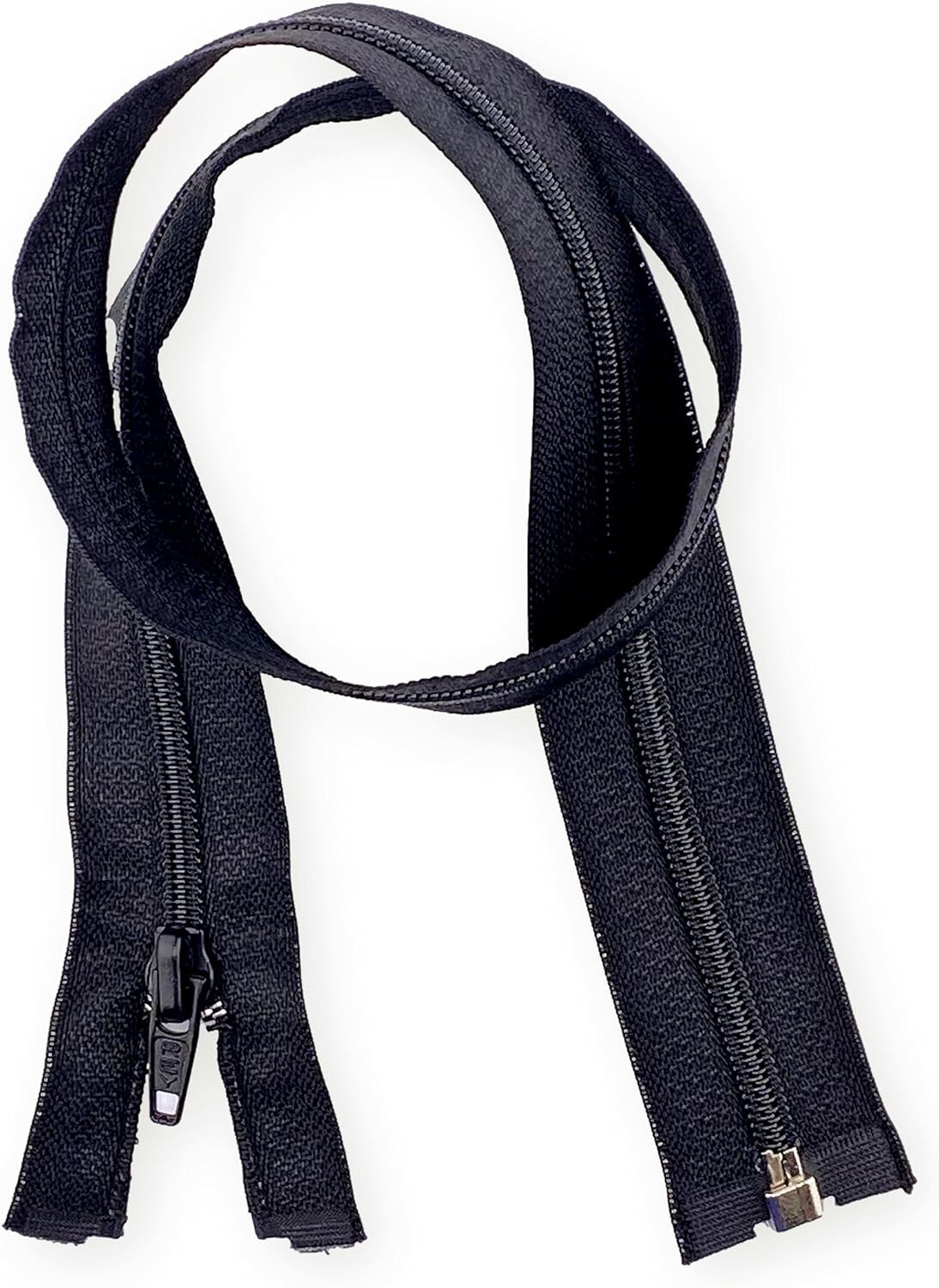 Rey SP60-900 Nylon Zippers (Pack of 50), Black Color (900), 23.62 Inches Long