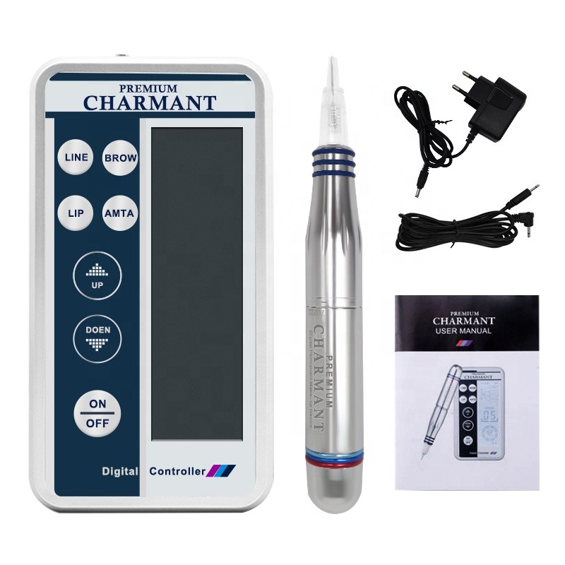 Permanent Makeup Device Kit for Eyebrow Tattoo Lip Eyeliner Microblading Pen Set