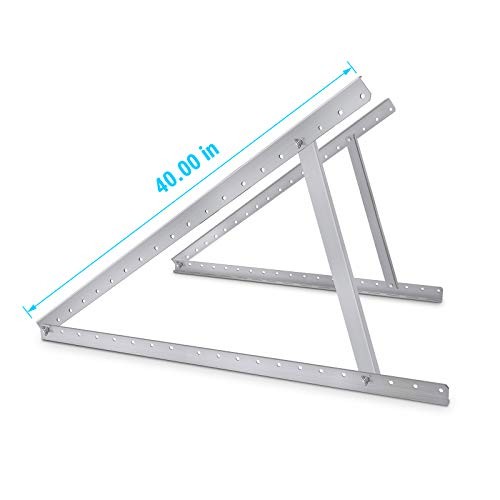 Adjustable Solar Panel Tilt Mount Brackets Kit Folding Tilt NPB-400T(40Inch)
