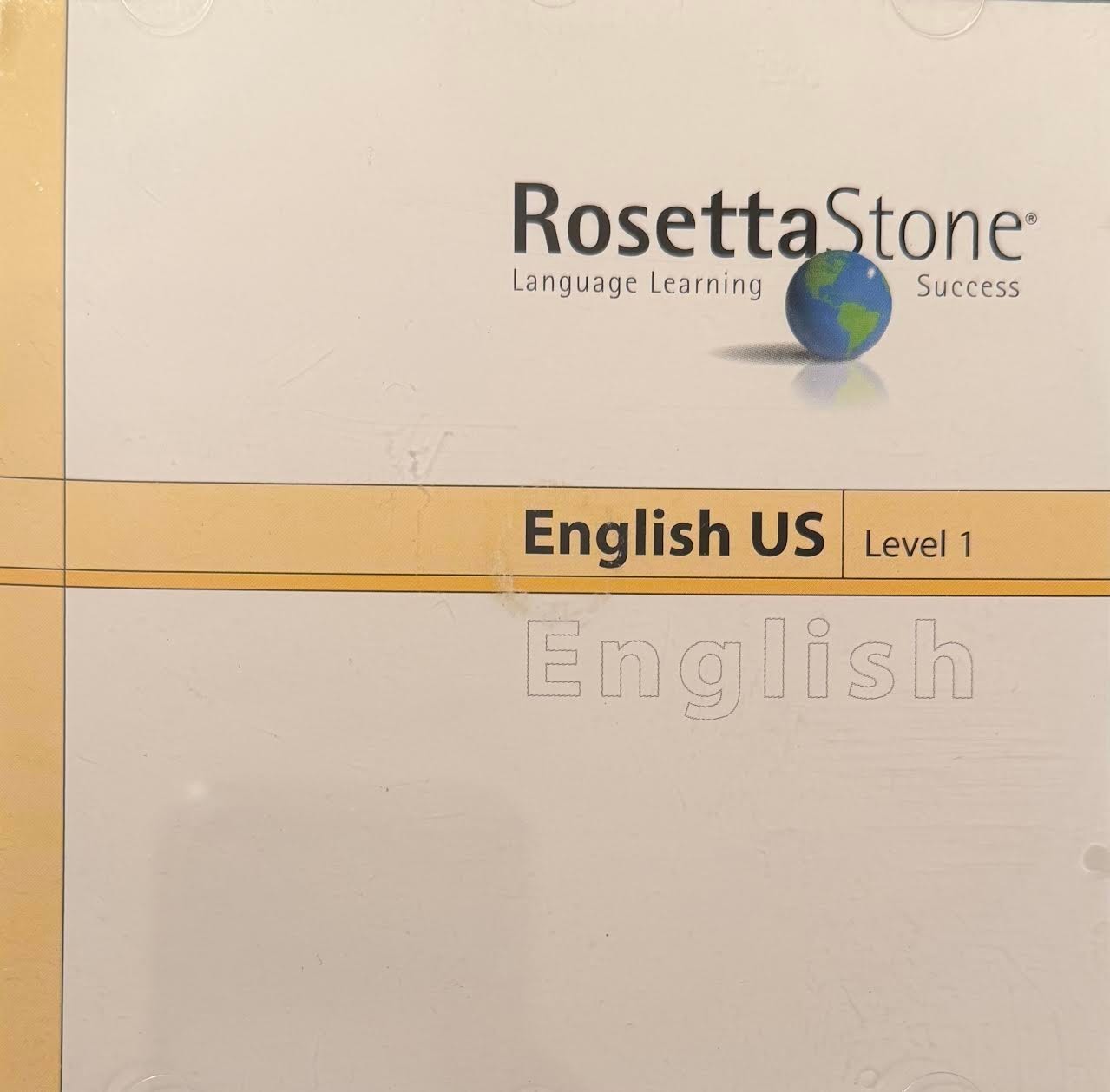Rosetta Stone: English US, Level 1 (CD-ROM, Language Learning Success, 2006)