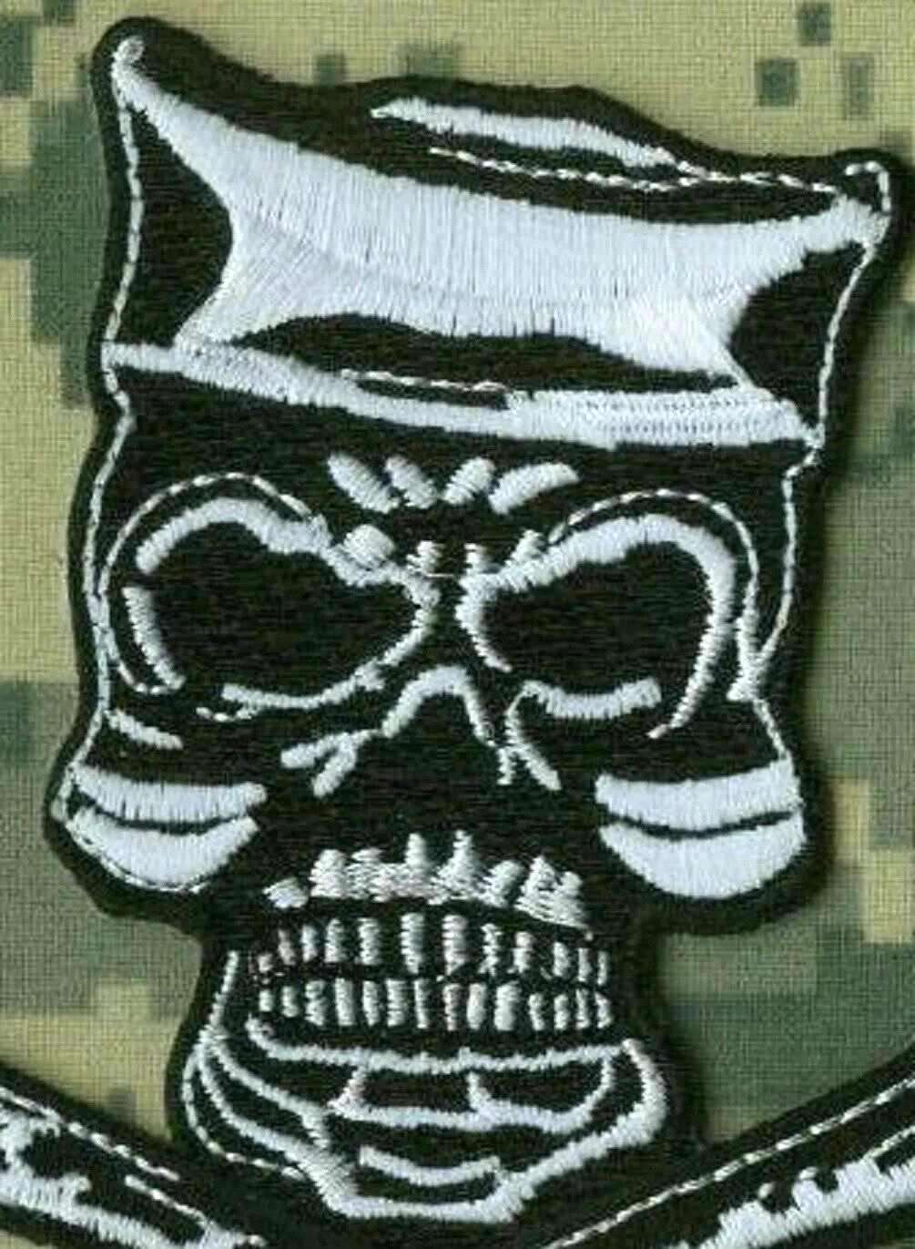 ISAF JOINT SP OPS TASK FORCE JSOTF-A iron-on 5" JTF PATCH: USN Skull/Cross-Bones