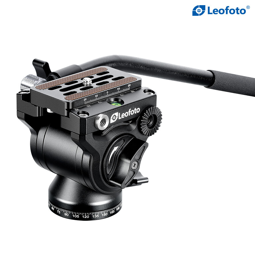 【Leofoto USA Dealer】Leofoto BV-5 mini Fluid Head Video head w/ Plate ARCA Style