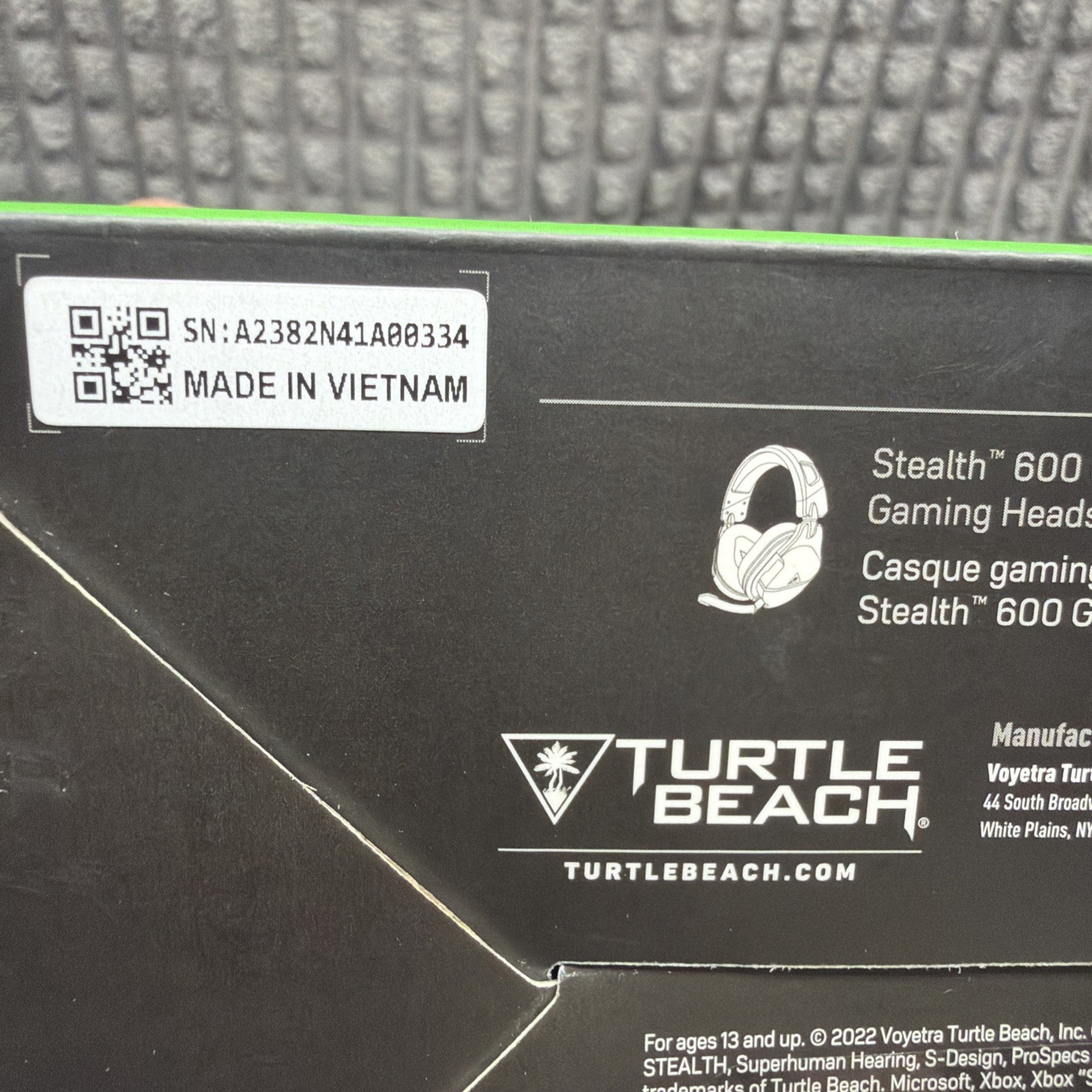 Turtle Beach Stealth 600 Gen 2 MAX Wireless Headset Grey Aqua Multiplatform New