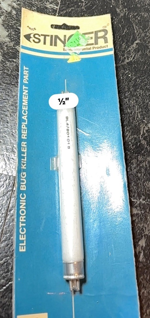 Stinger Electronic Bug Killer Replacement Part BL-4 4 Inch Bulb 90s NOS!!