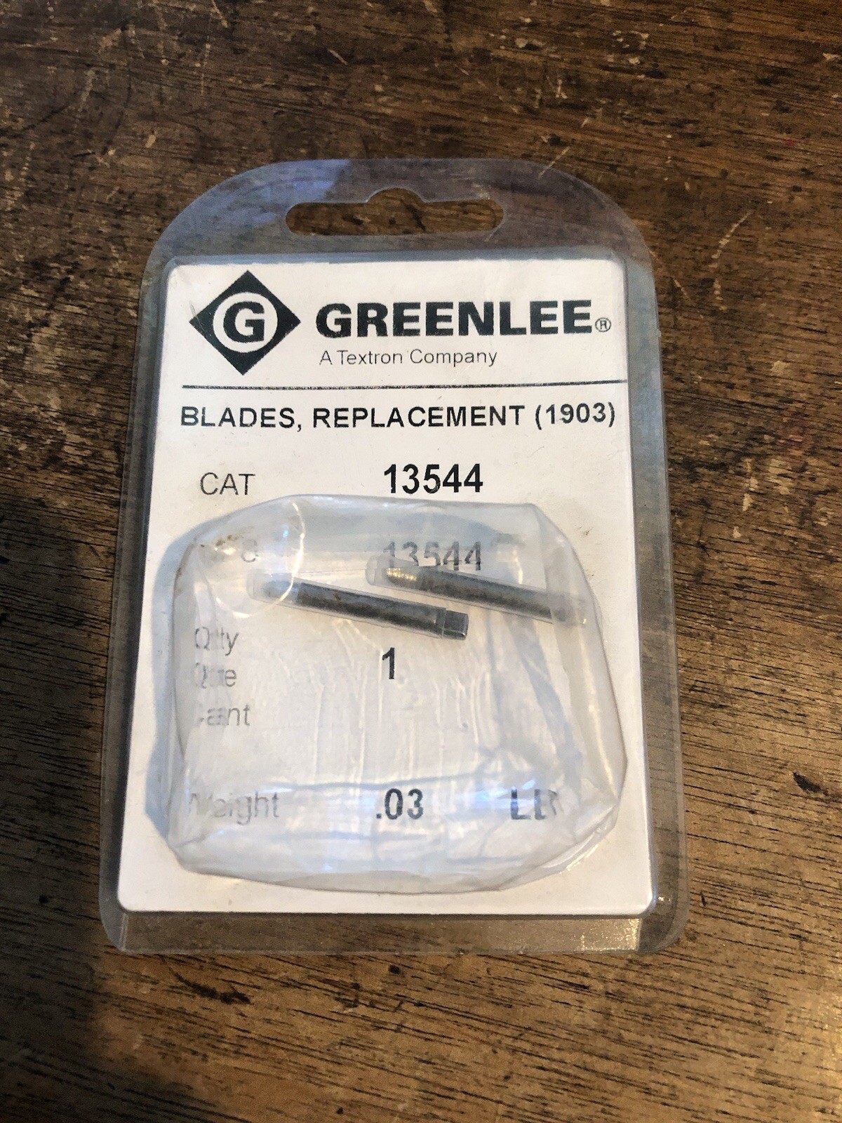 QYT 2 Genuine Greenlee Wire Stripper Blades 1903 Cat. No. 13544 pair x2
