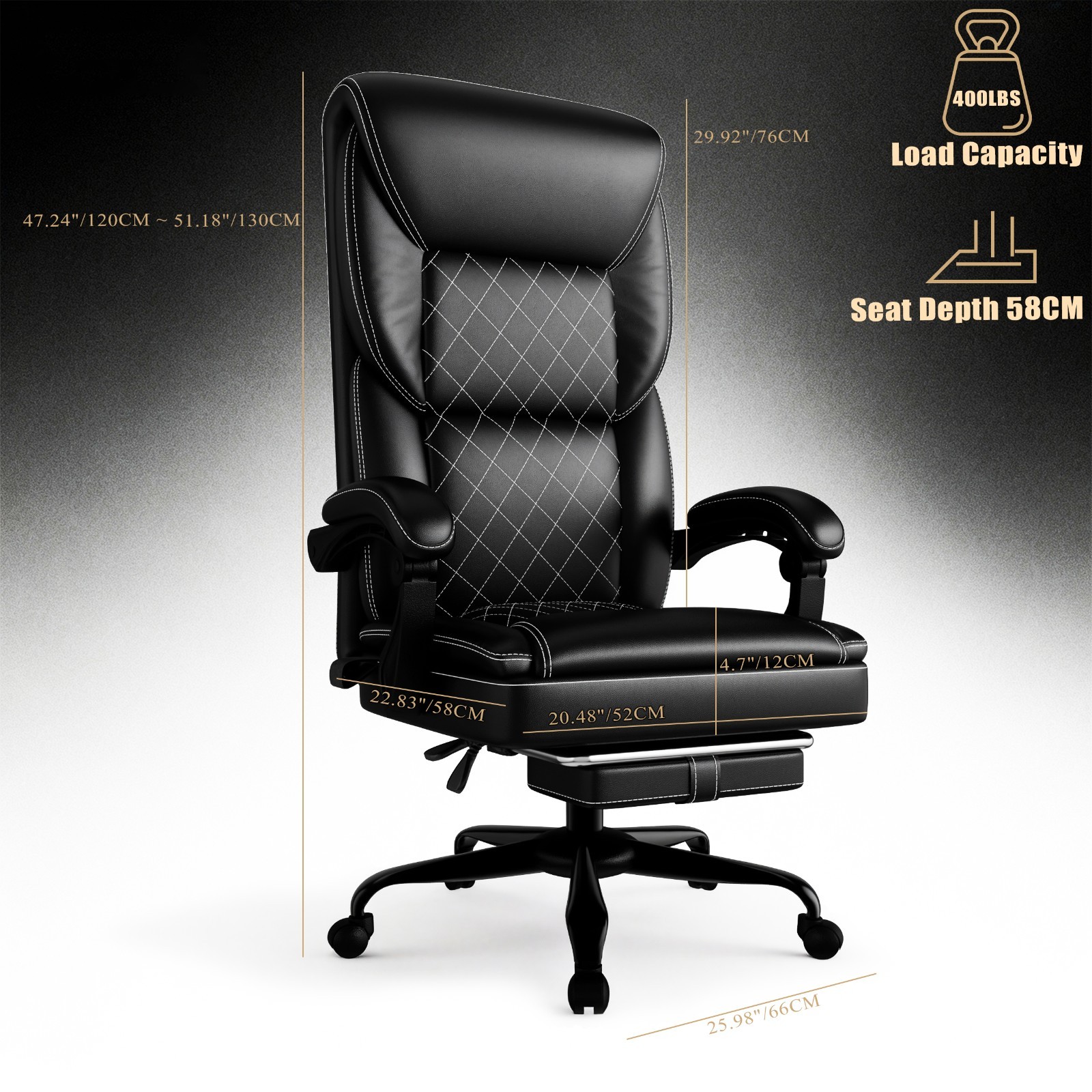 ❄️FREE SHIPPING!❄️Office/Computer/Reclining Chair +Wheels +Thick Padding +More!