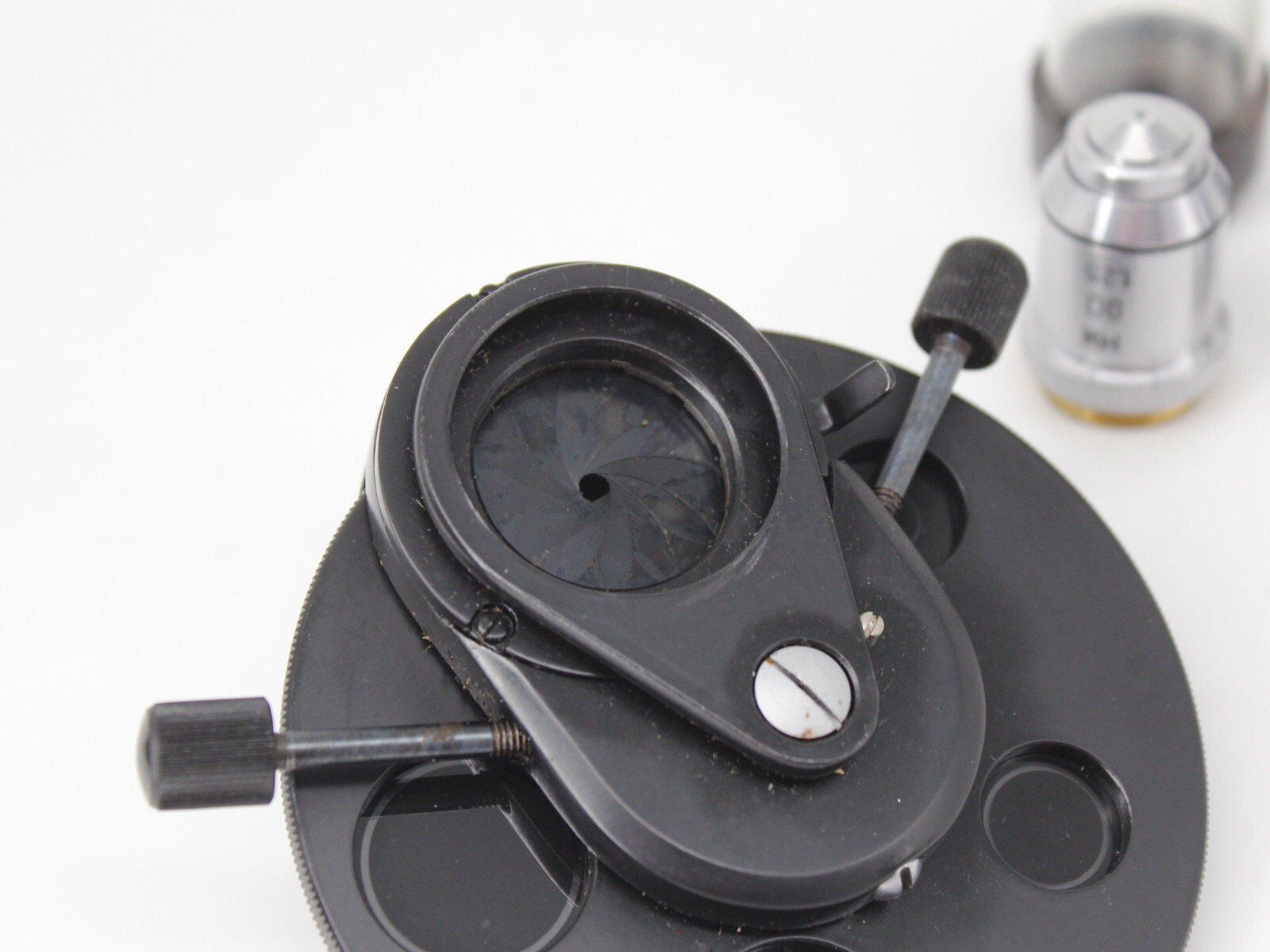 Rare LOMO Microscope MFA-2 Negative Phase Contrast 2 objectives #CR4