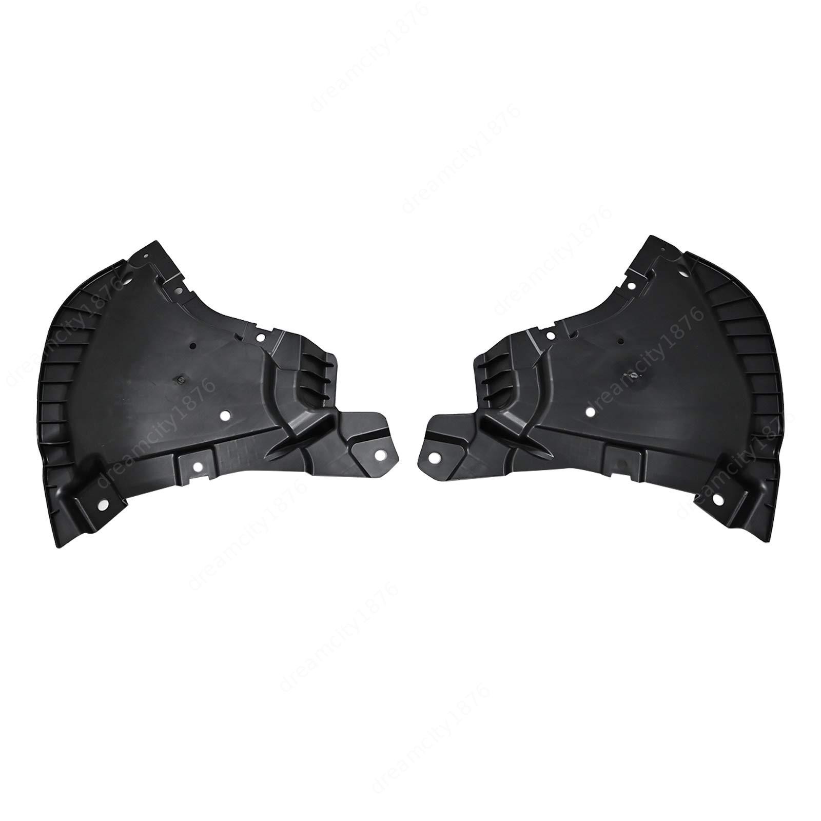 2x Front Engine Splash Shields For 2017-2019 Mercedes E-Class