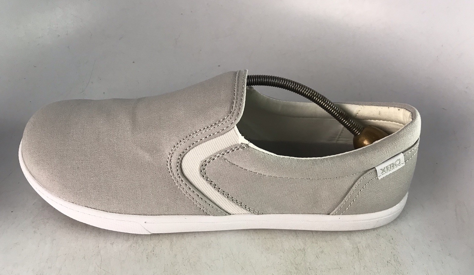 Xero Shoes Dillon Canvas Slip On Shoes Light Gray Women's Sz 11 US