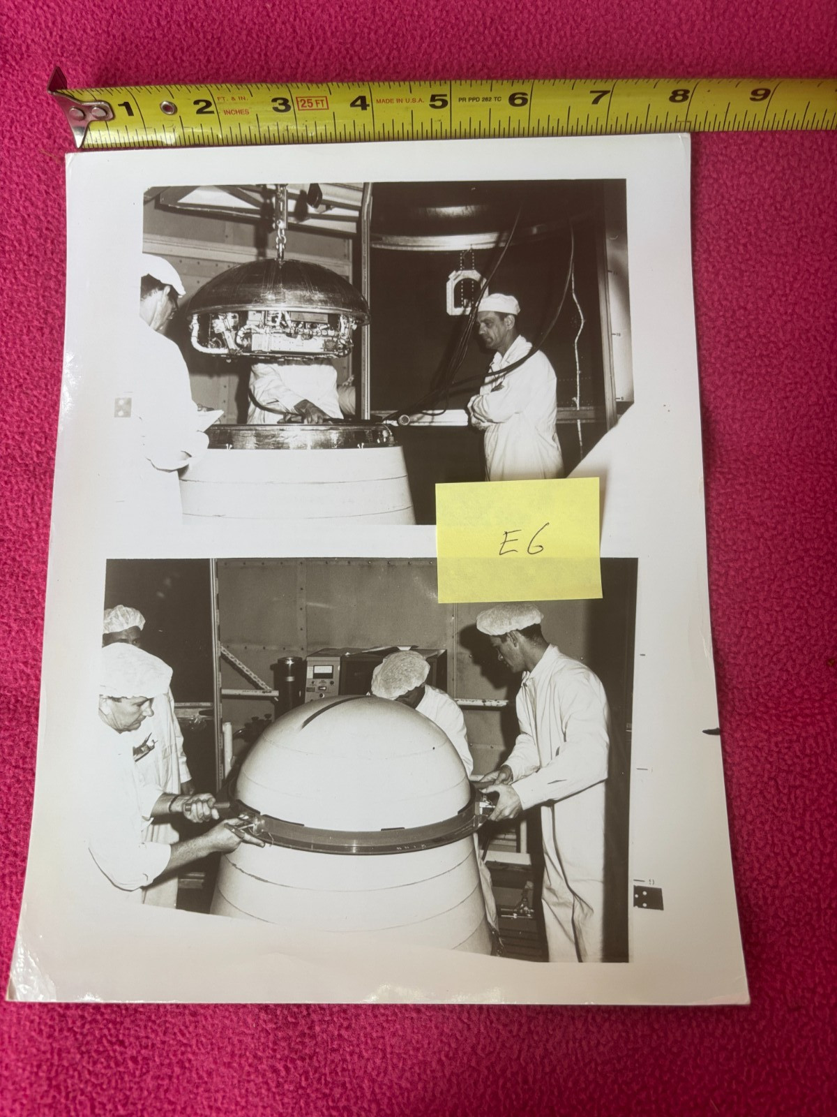 NASA vintage PHOTO aeronautics SPACE planet SPACECRAFT BIOSATELLITE payload