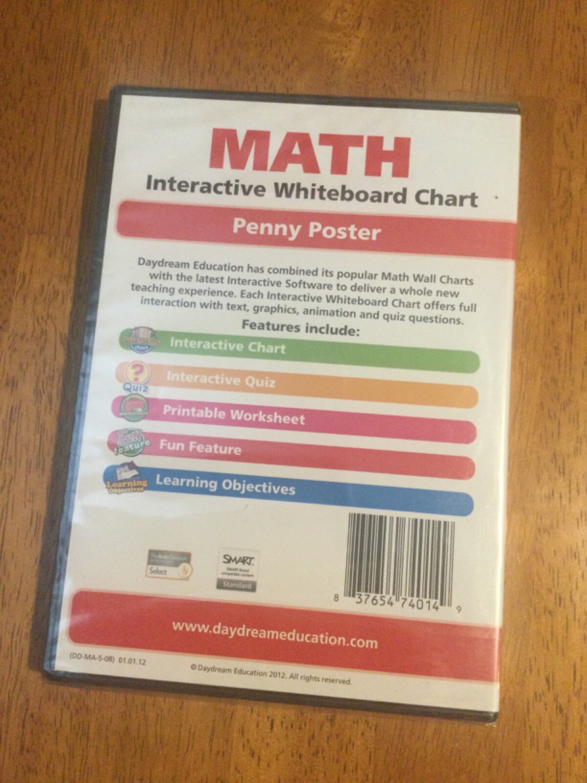Daydream Education: Interactive Whiteboard - Penny Poster MATH - (PC and MAC)