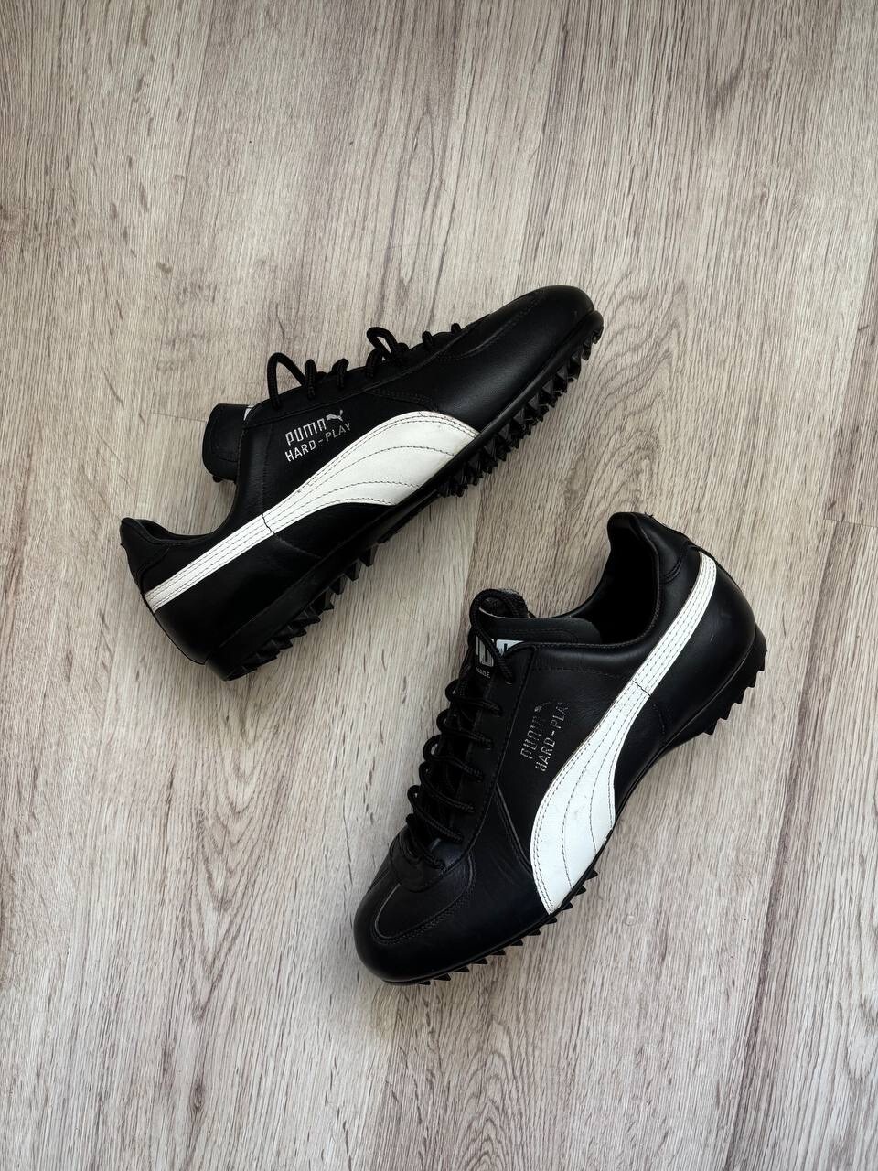 Retro PUMA Hard-Play Soccer Boots UK 7.5 / US 8 Turf Cleats Made in France