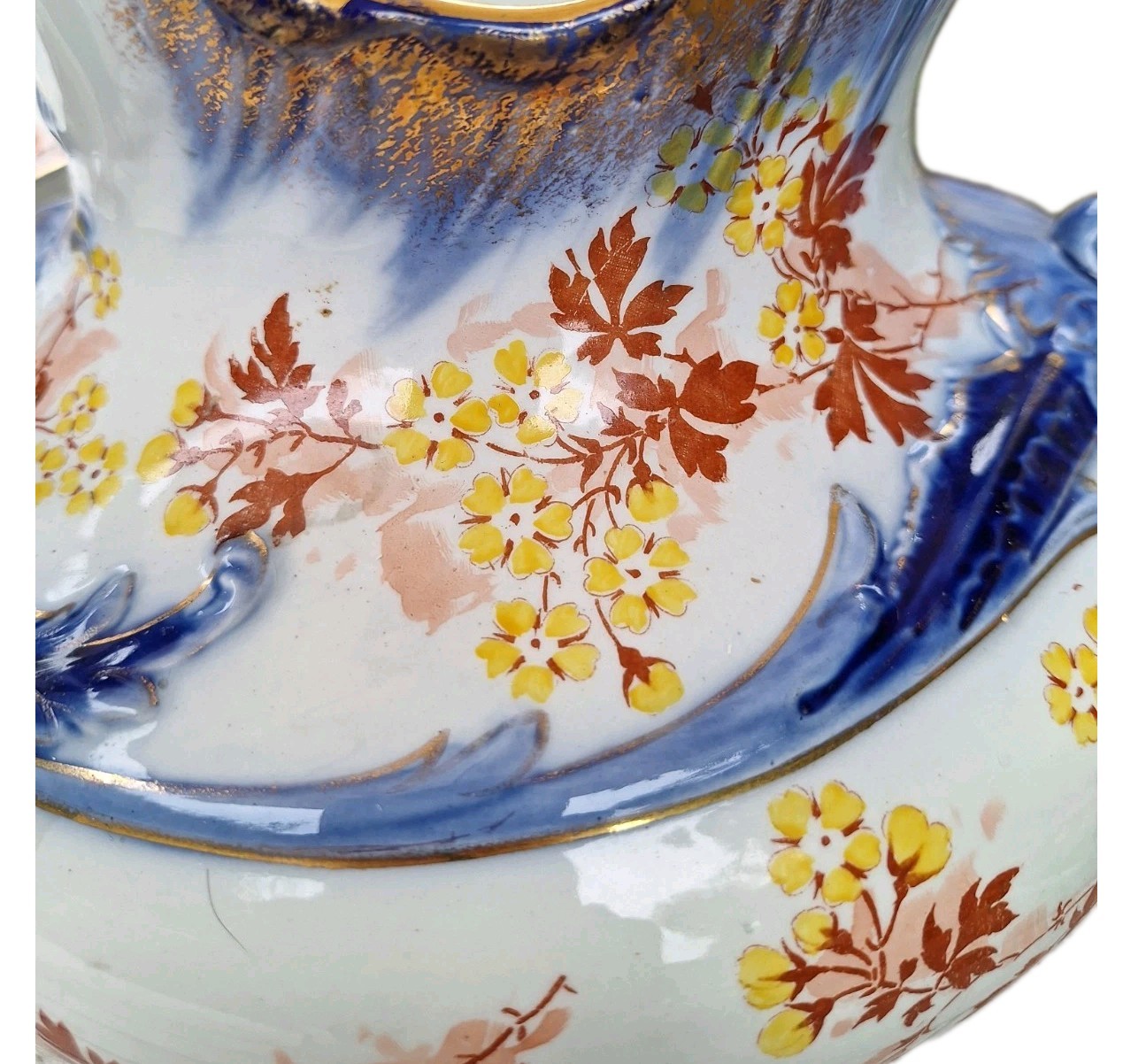 Large Victorian Ewer & Basin by B&L