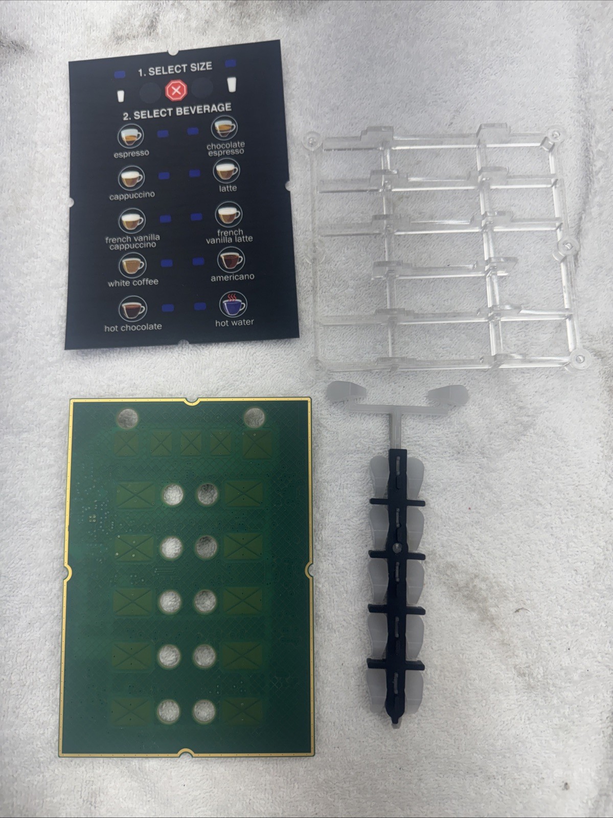 Bunn Control Board, Assembly Touch Switch. 51227.0002 Crescendo