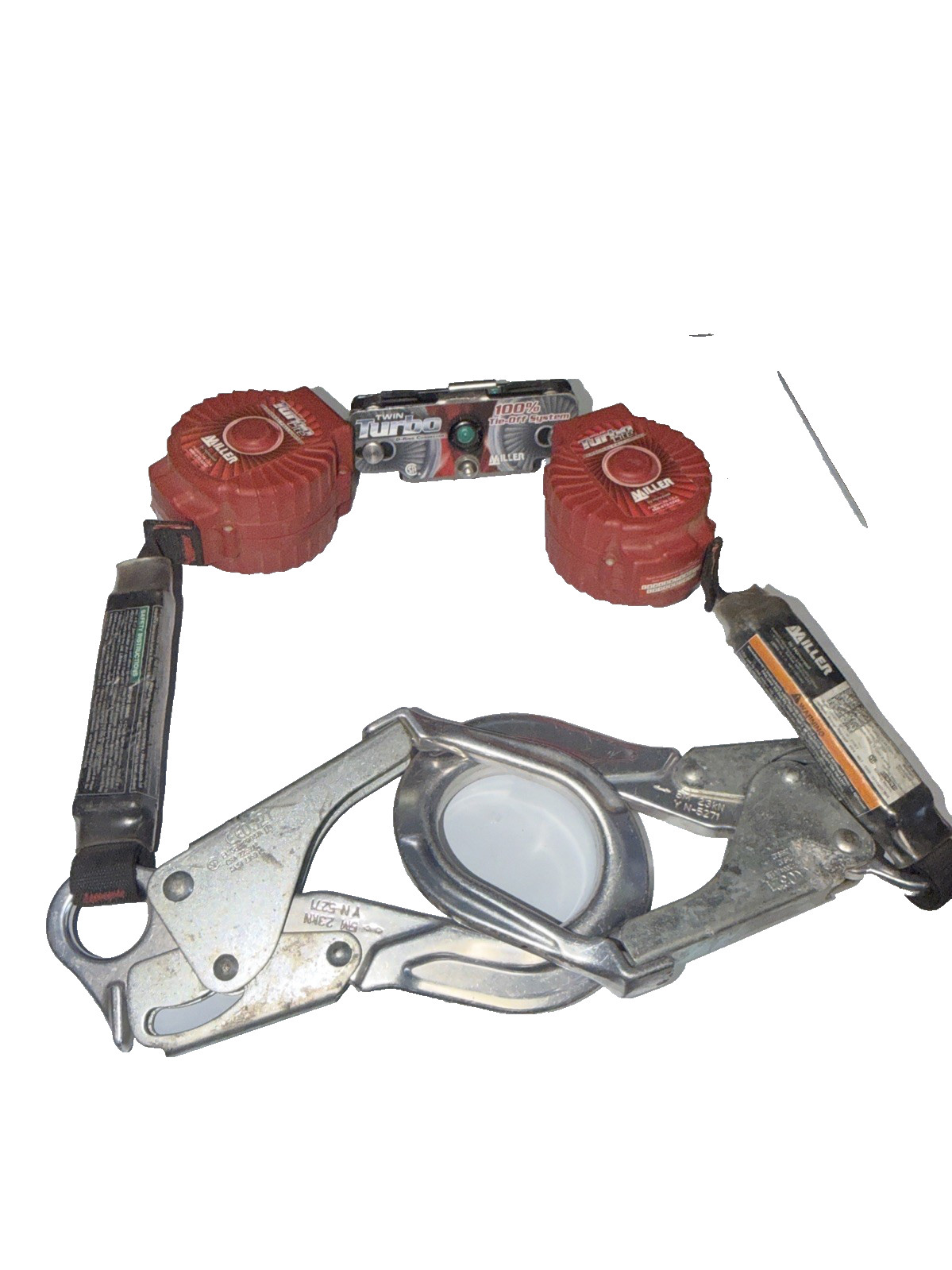 Miller Twin Turbo Lite Personal Fall  Quick Connect Self Retracting Lifeline