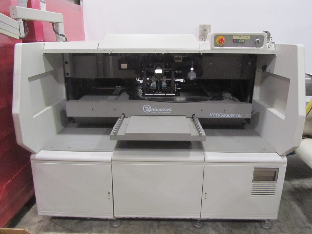 Universal Instruments 6241F Axial VCD Squencer 60 Stations