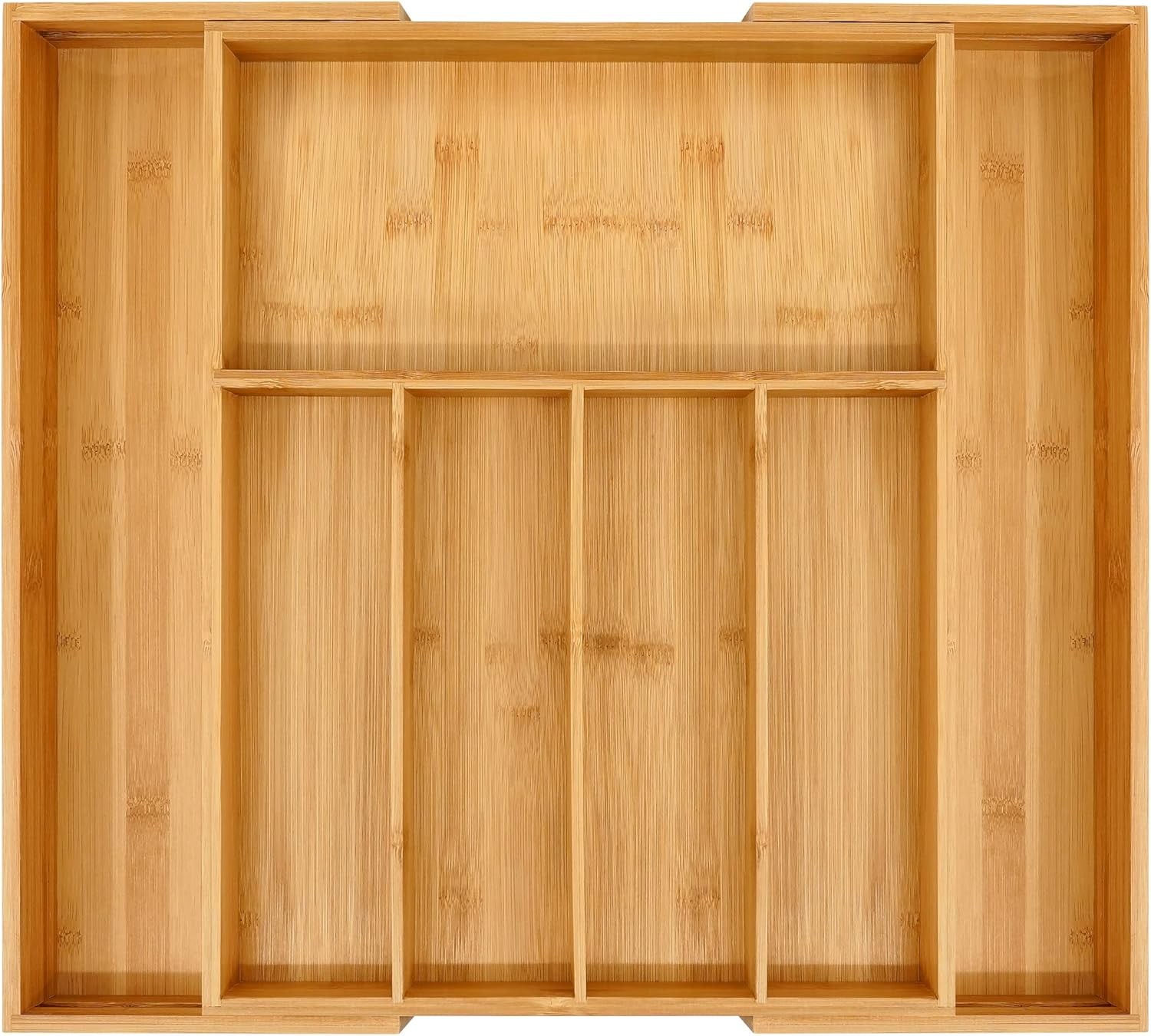 Premium Bboo Der Organizer, Expandable Sierware Der