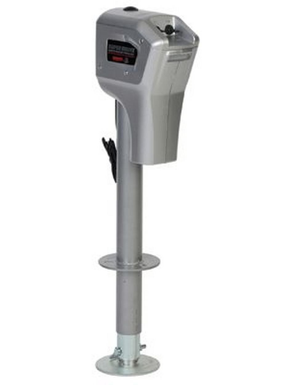 Husky Towing 82022 Elect 5K Cap 18" Travel with 6" Drop Down Leg 3 HO LEDS