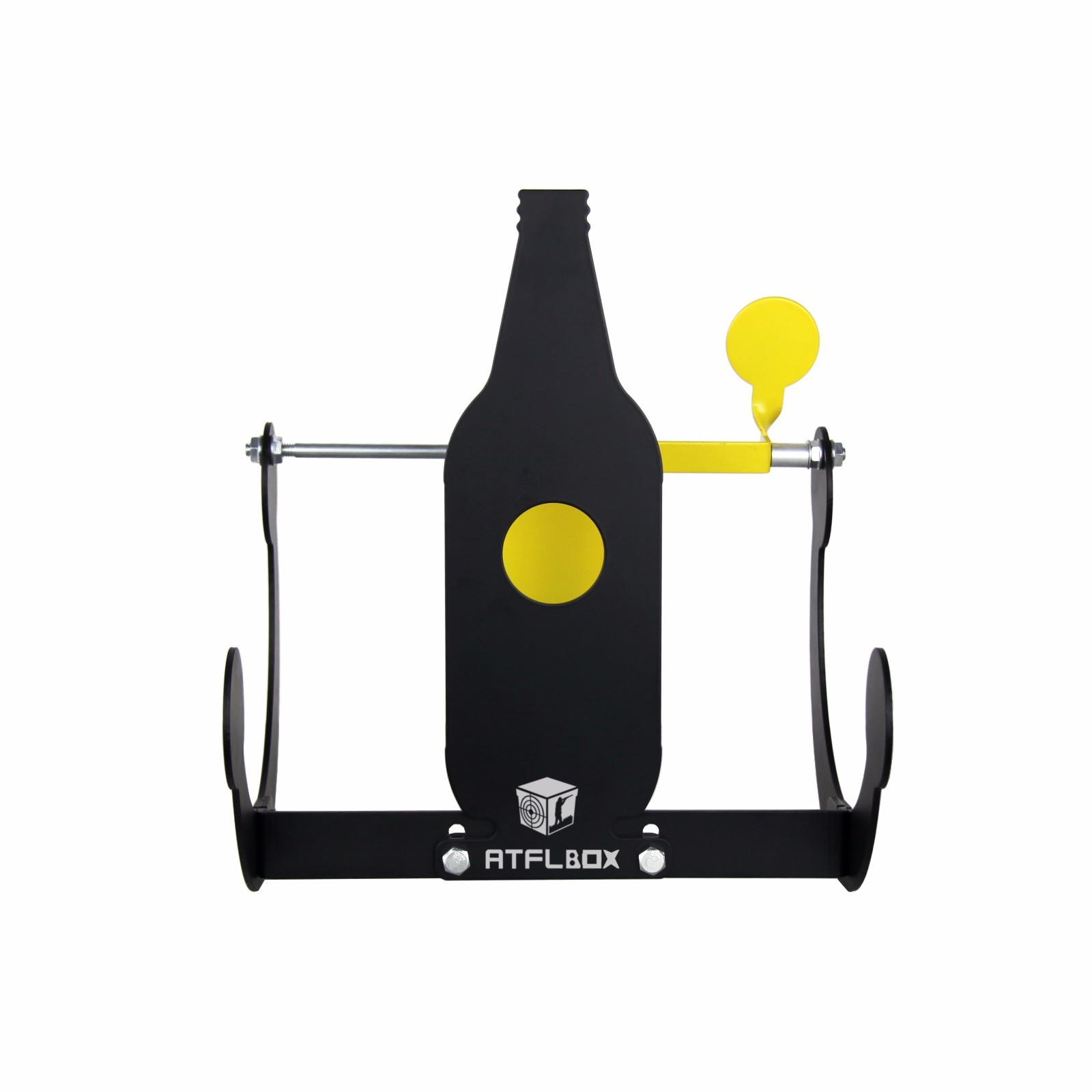Atflbox Shooting Target Beer Bottles Shape Tumbler Airgun Resetting Target
